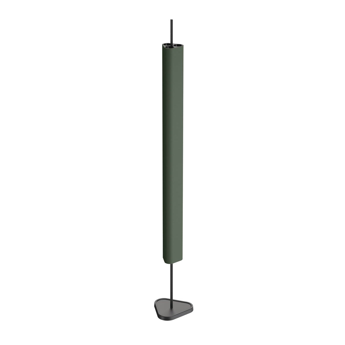 EMI floor lamp dark green with black base