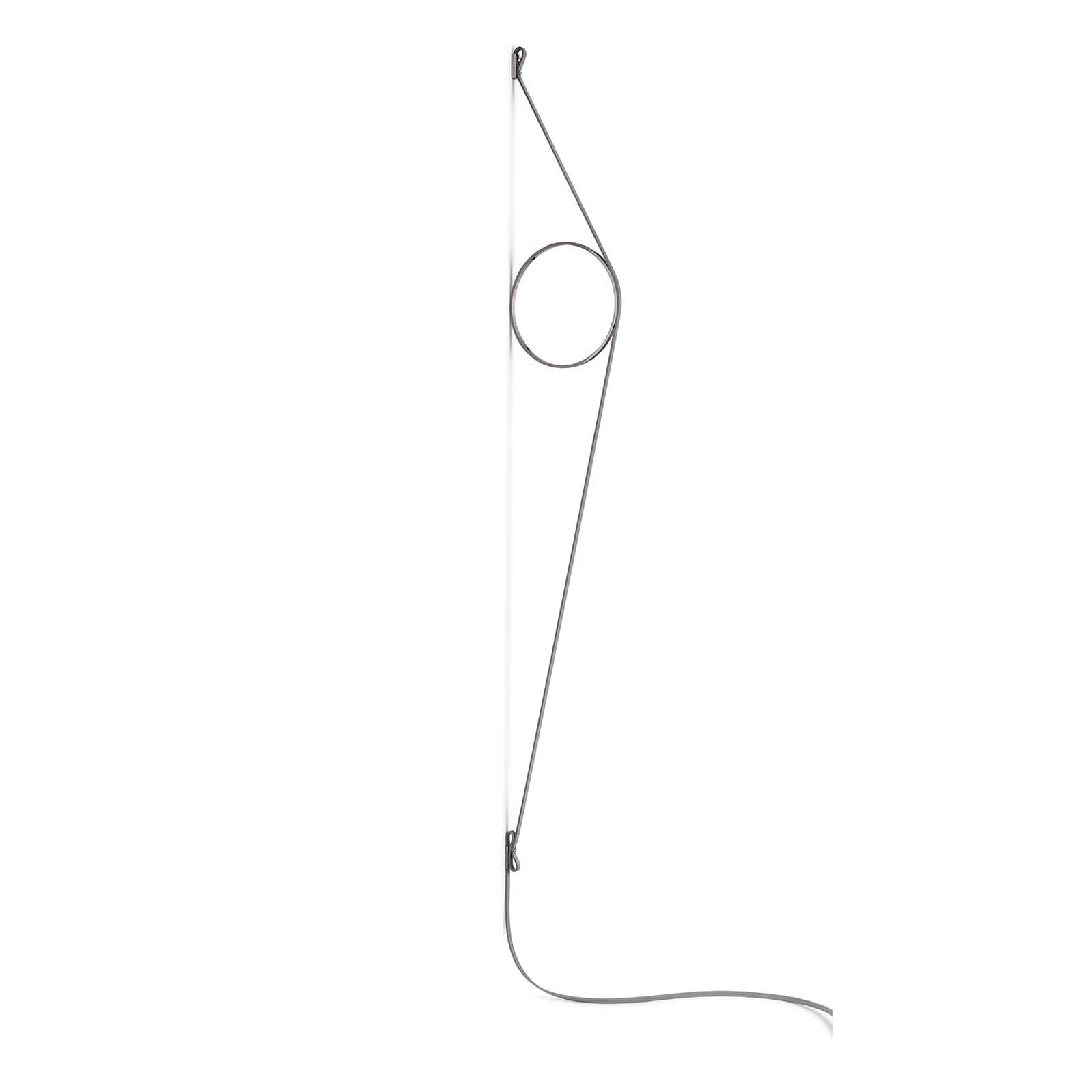 WIRERING Gray Wall Lamp with Black