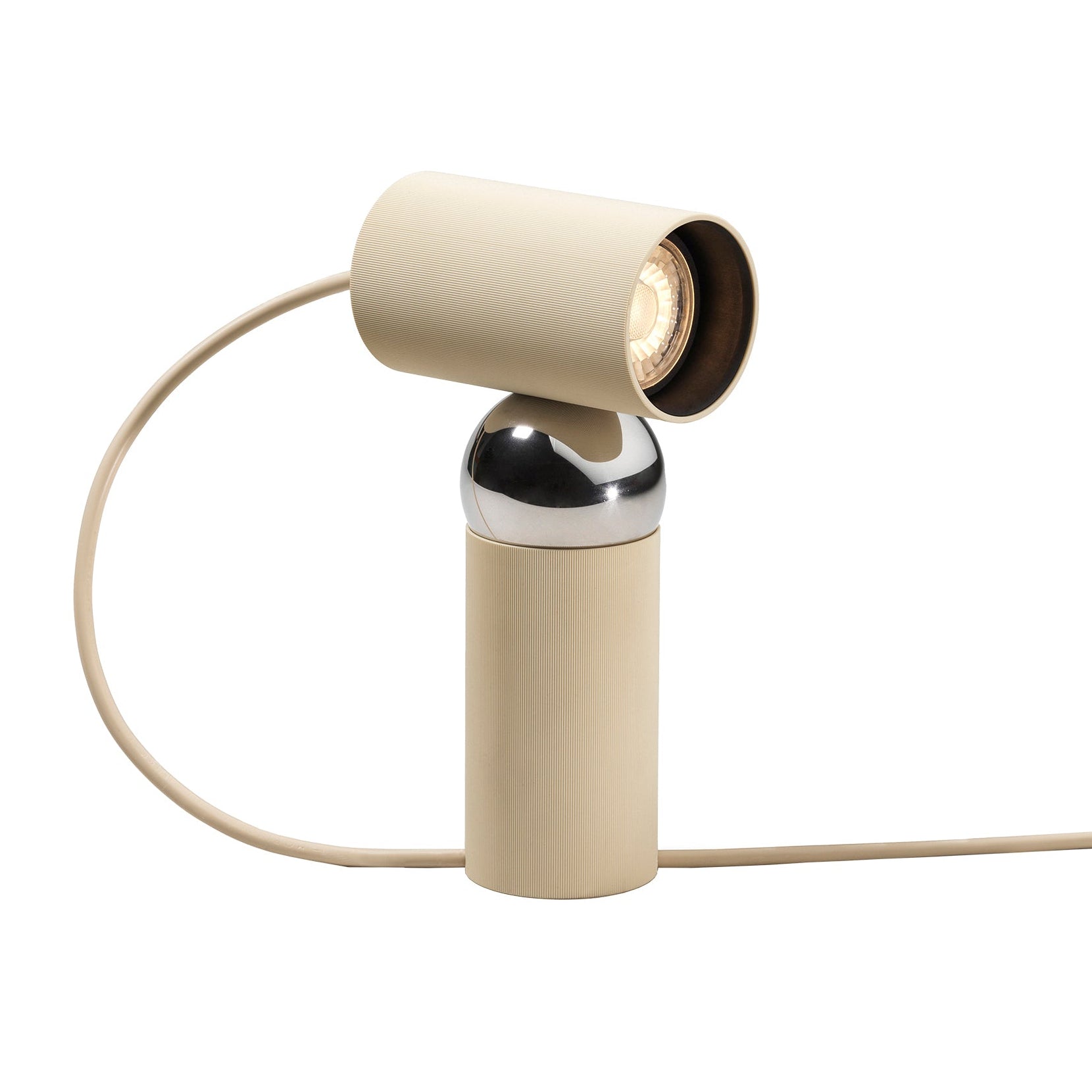 BILBOQUET Cream Table Lamp