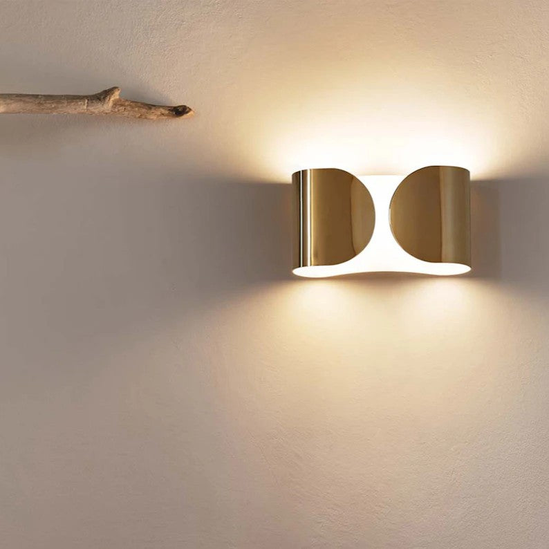 FOGLIO Wall Lamp Black Nickel