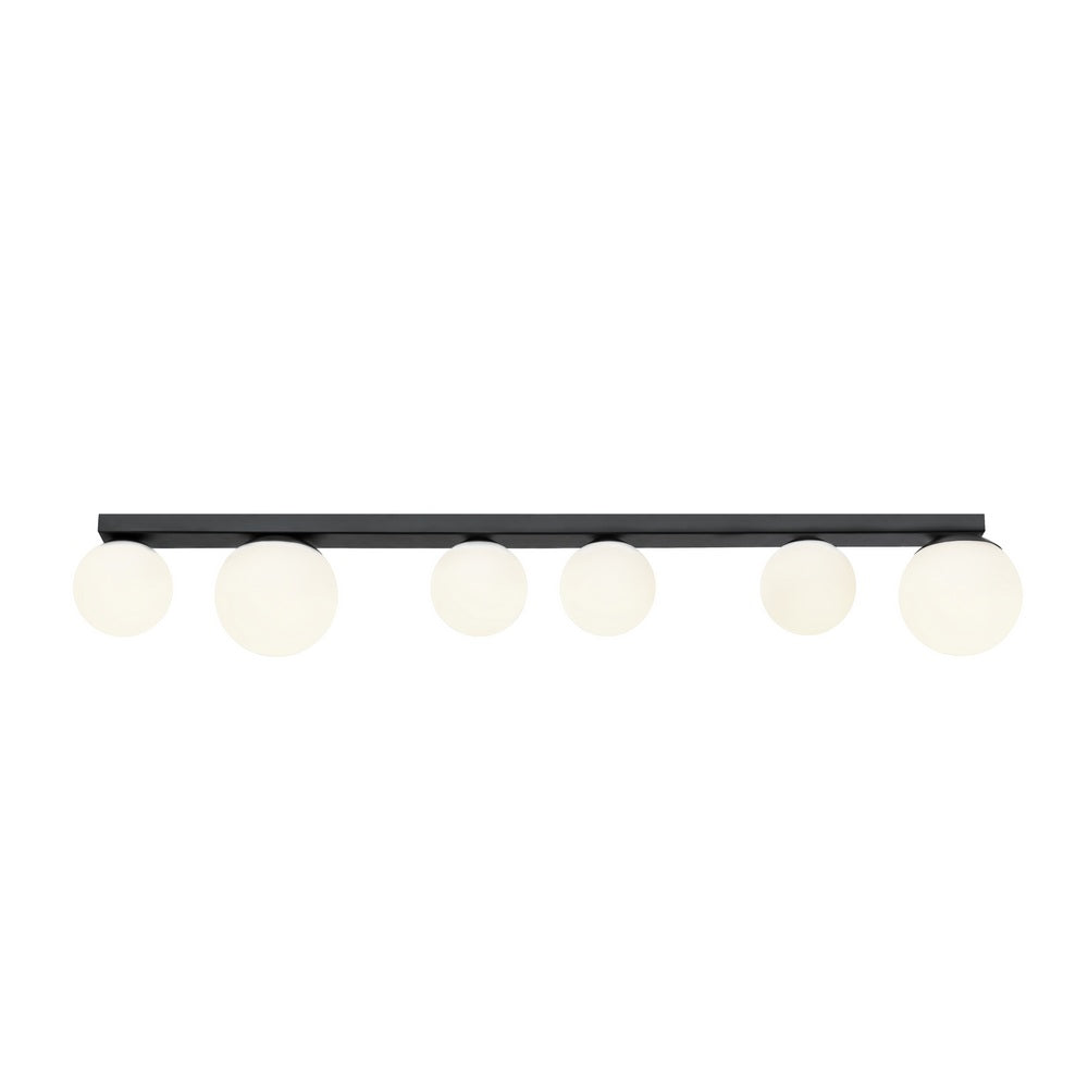 GIGI six-point ceiling lamp black