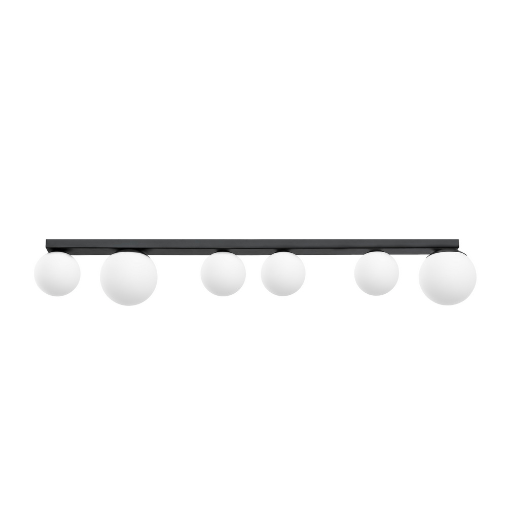 GIGI six-point ceiling lamp black