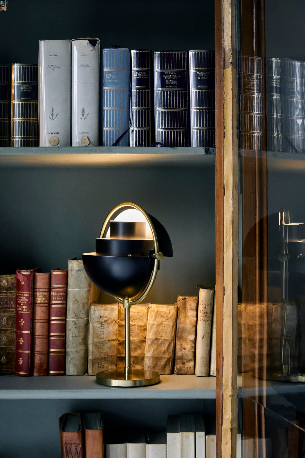 Tragbare Lampe MULTI-LITE Chrom