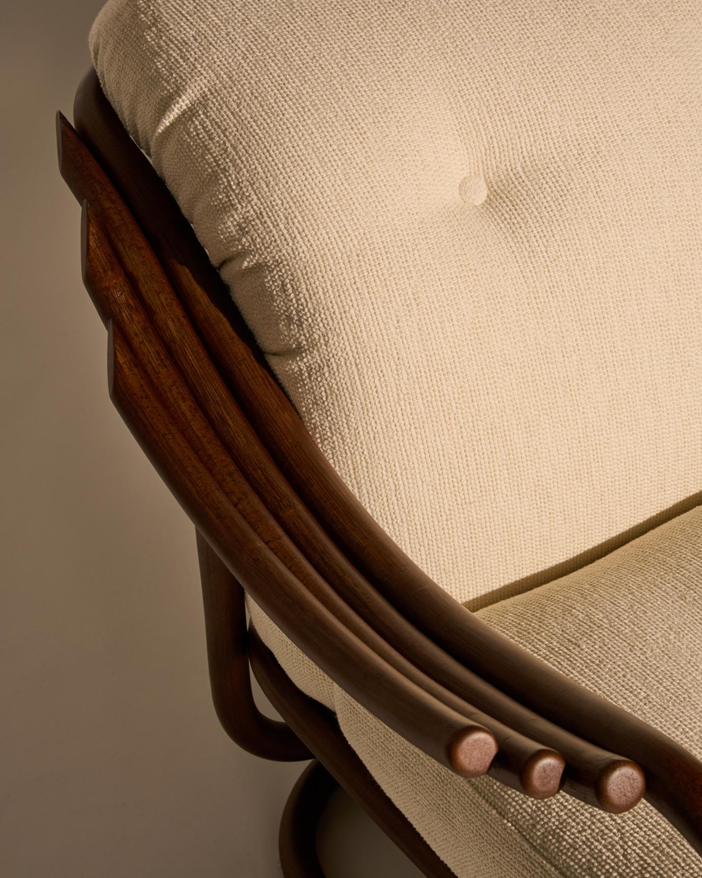 Sessel POLTRONA TRIA gepolstert