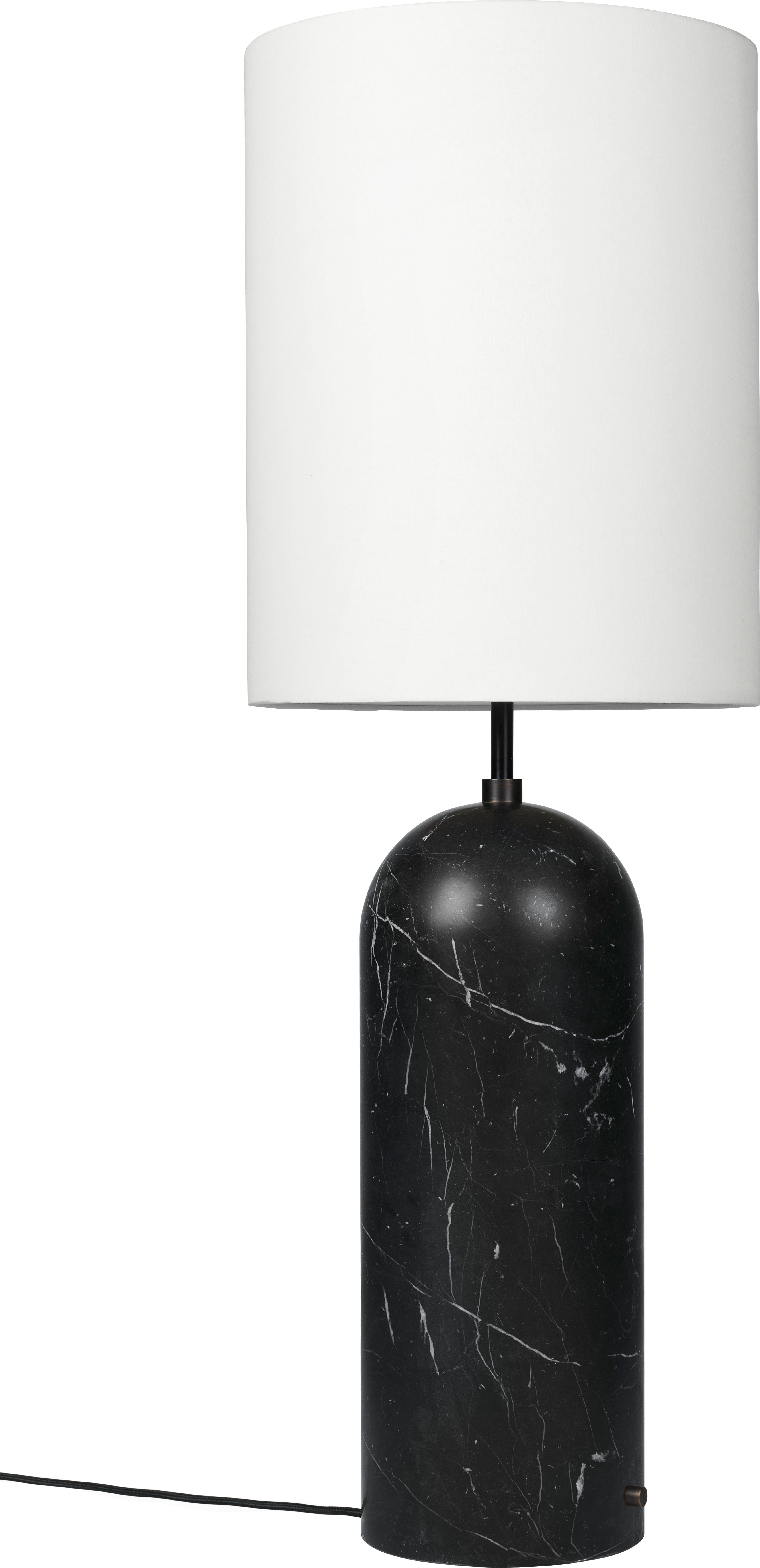 Stehlampe GRAVITY XL schwarzer Marmor