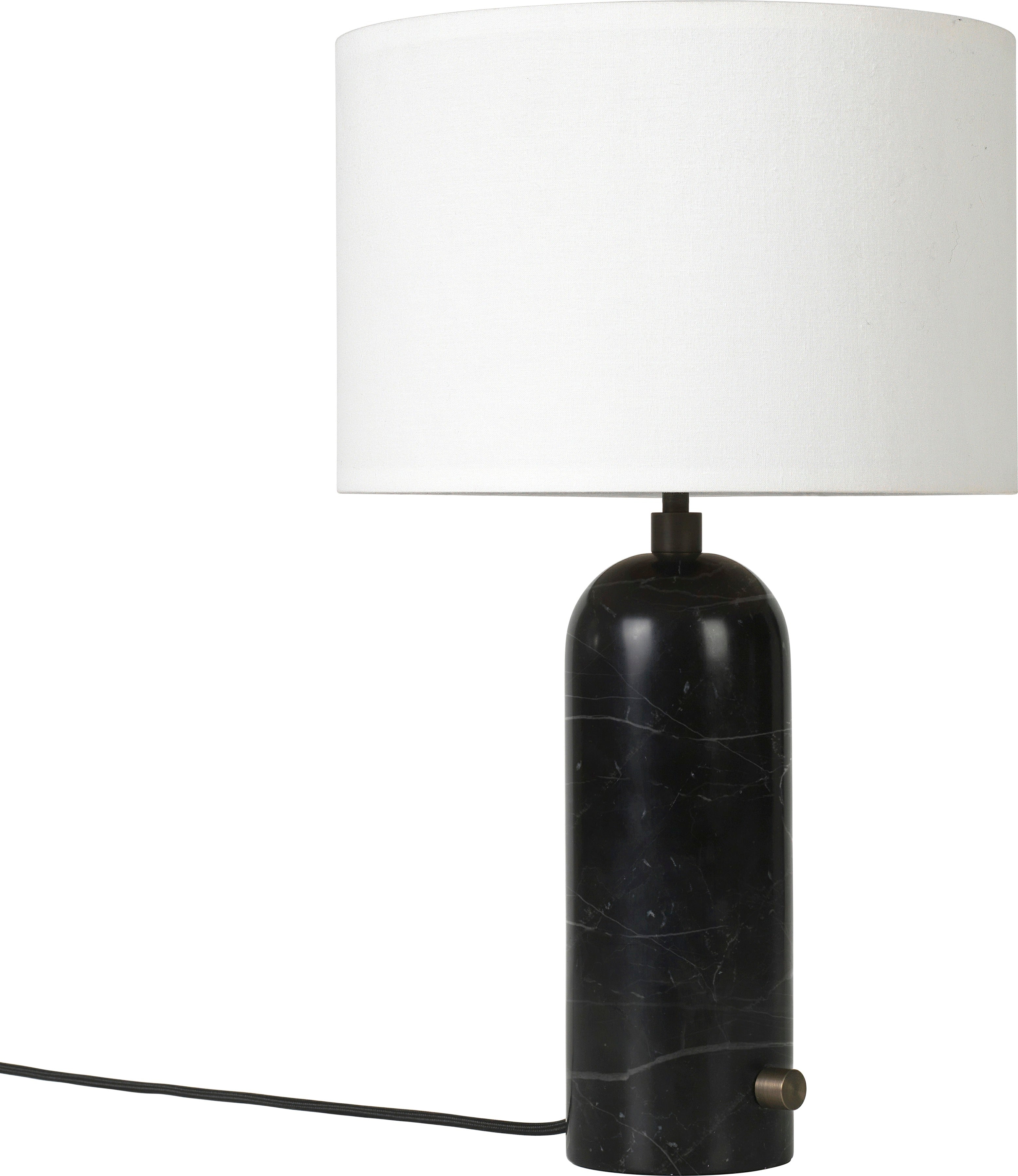 Tischlampe GRAVITY schwarzer Marmor