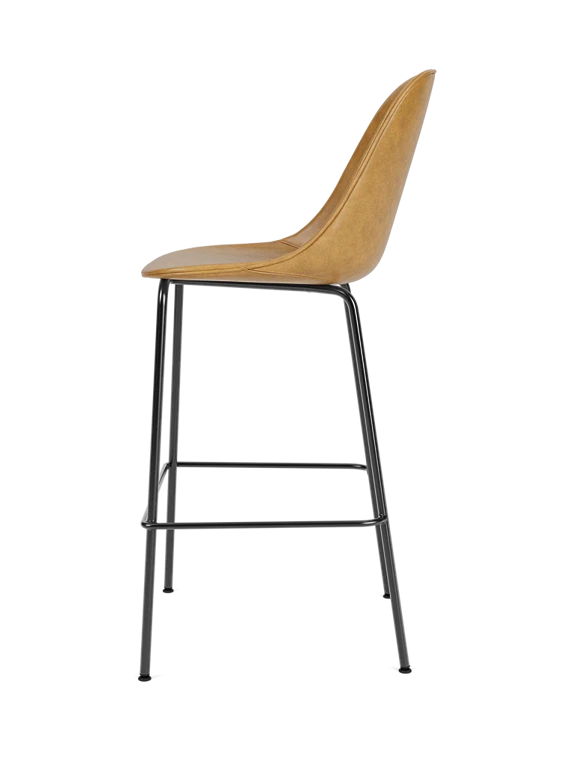 HARBOUR stool cognac leather