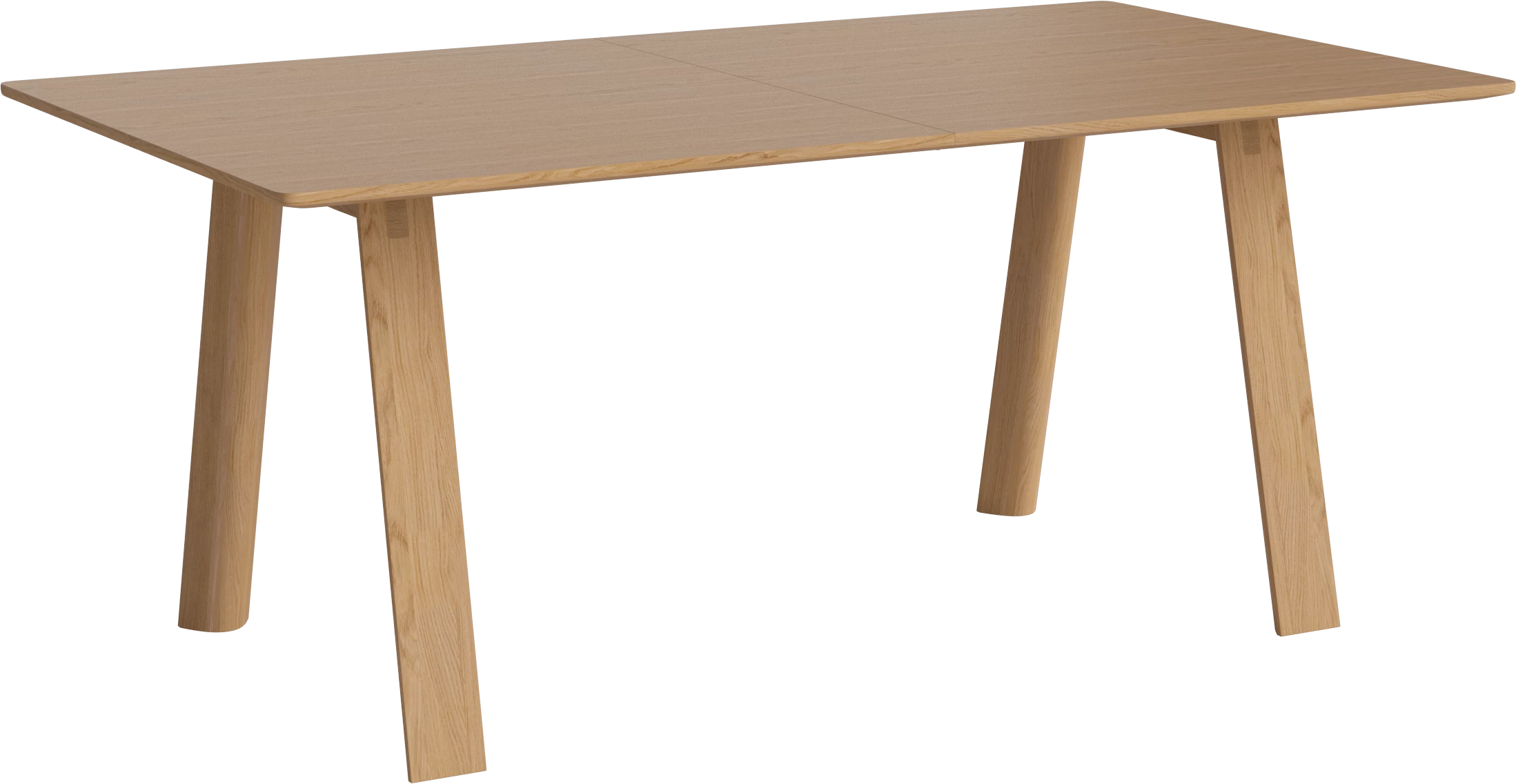 Hügelklapptisch Eiche Holz