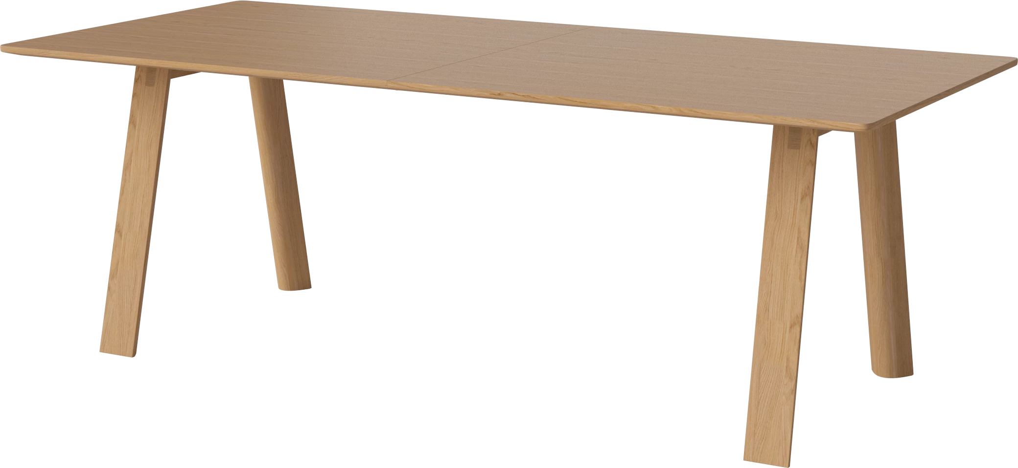 Hügelklapptisch Eiche Holz