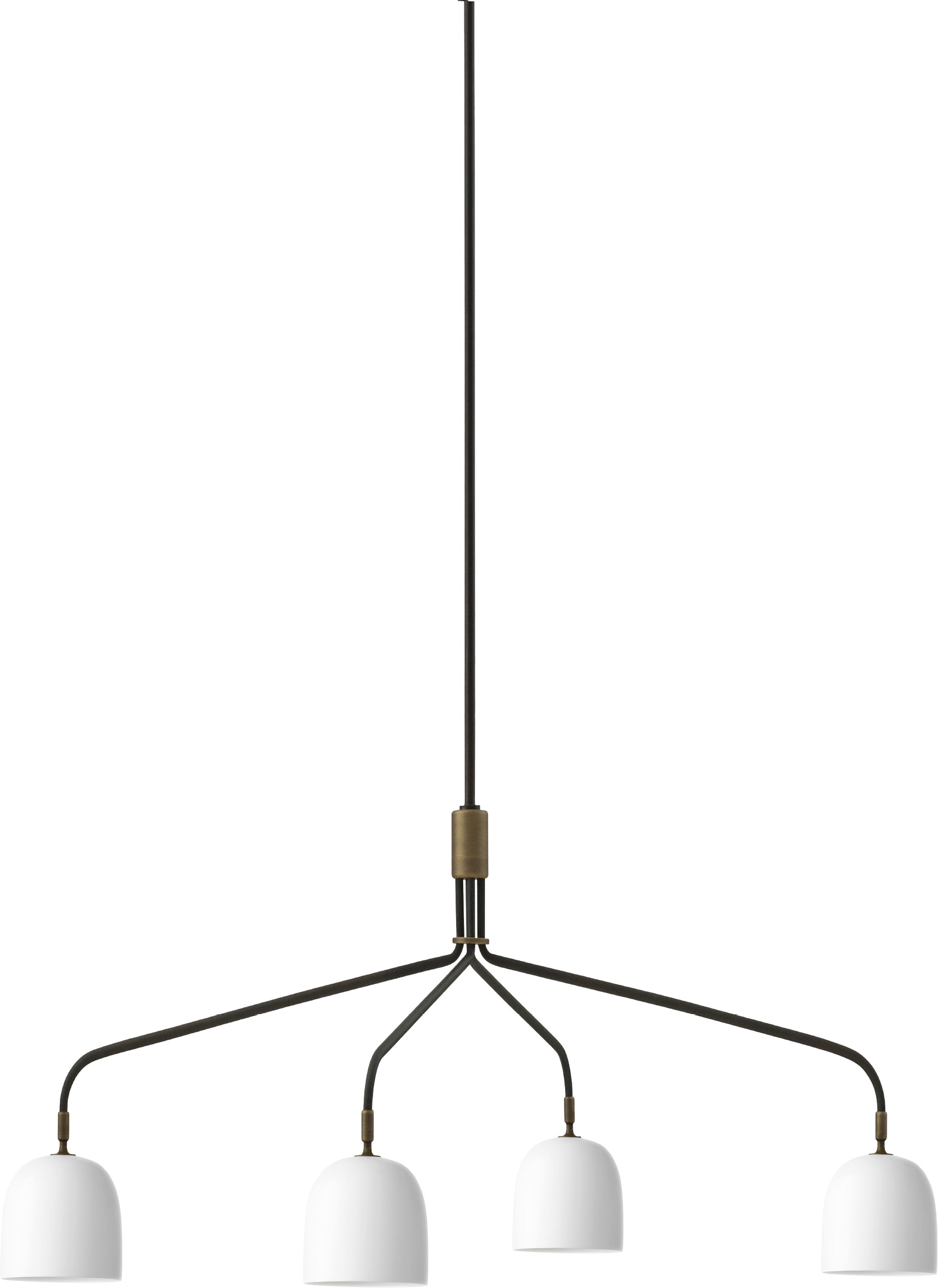 HOWARD white chandelier
