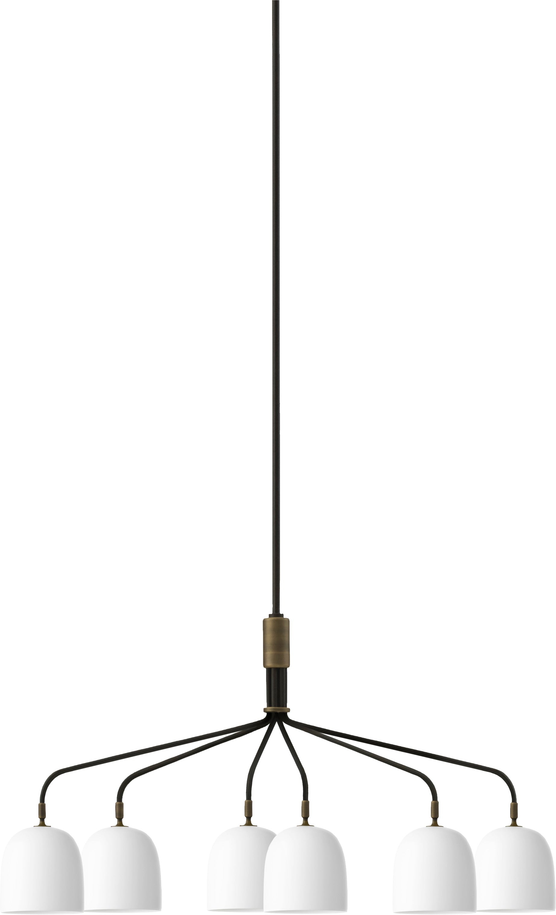 HOWARD white chandelier