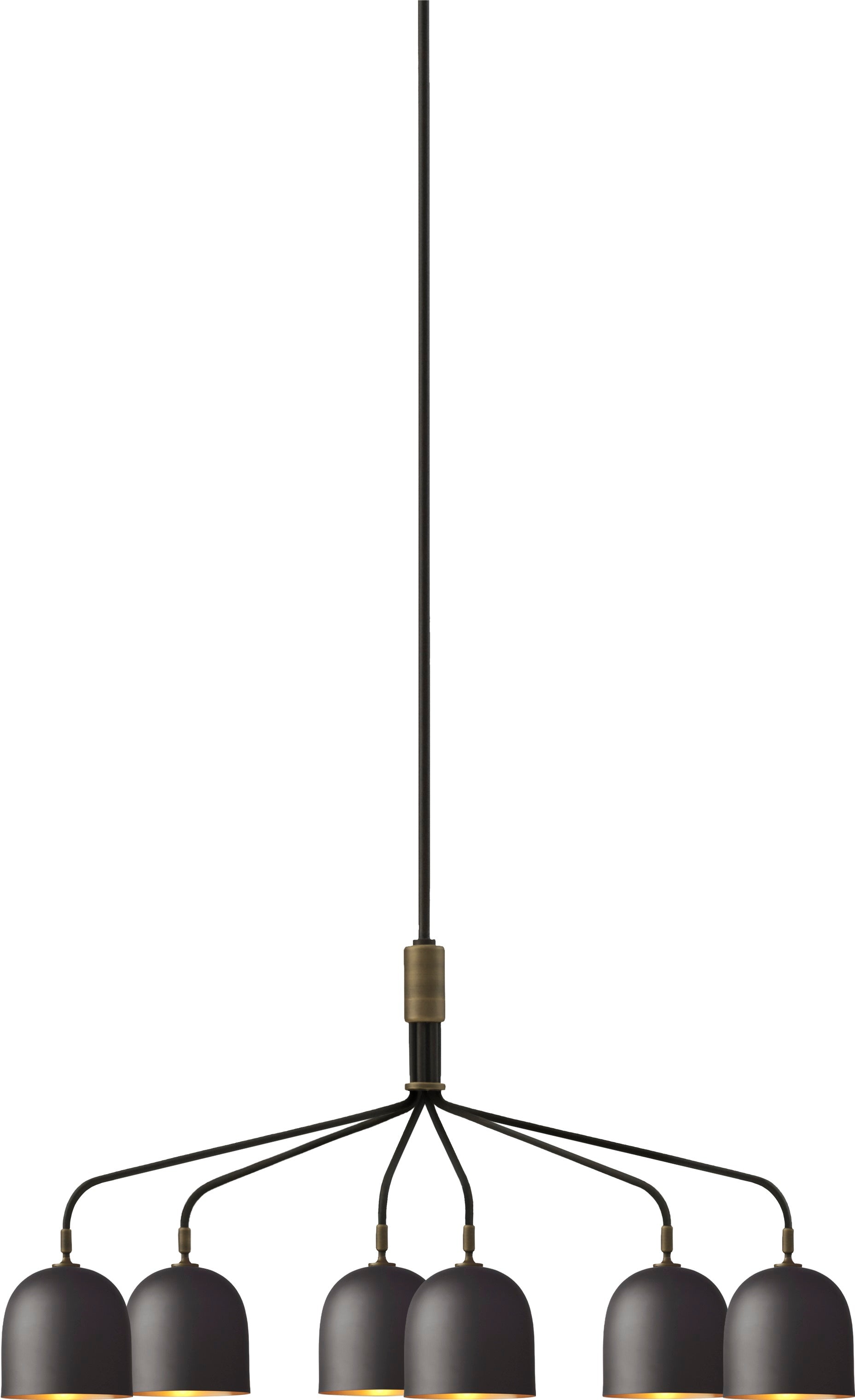 HOWARD black chandelier