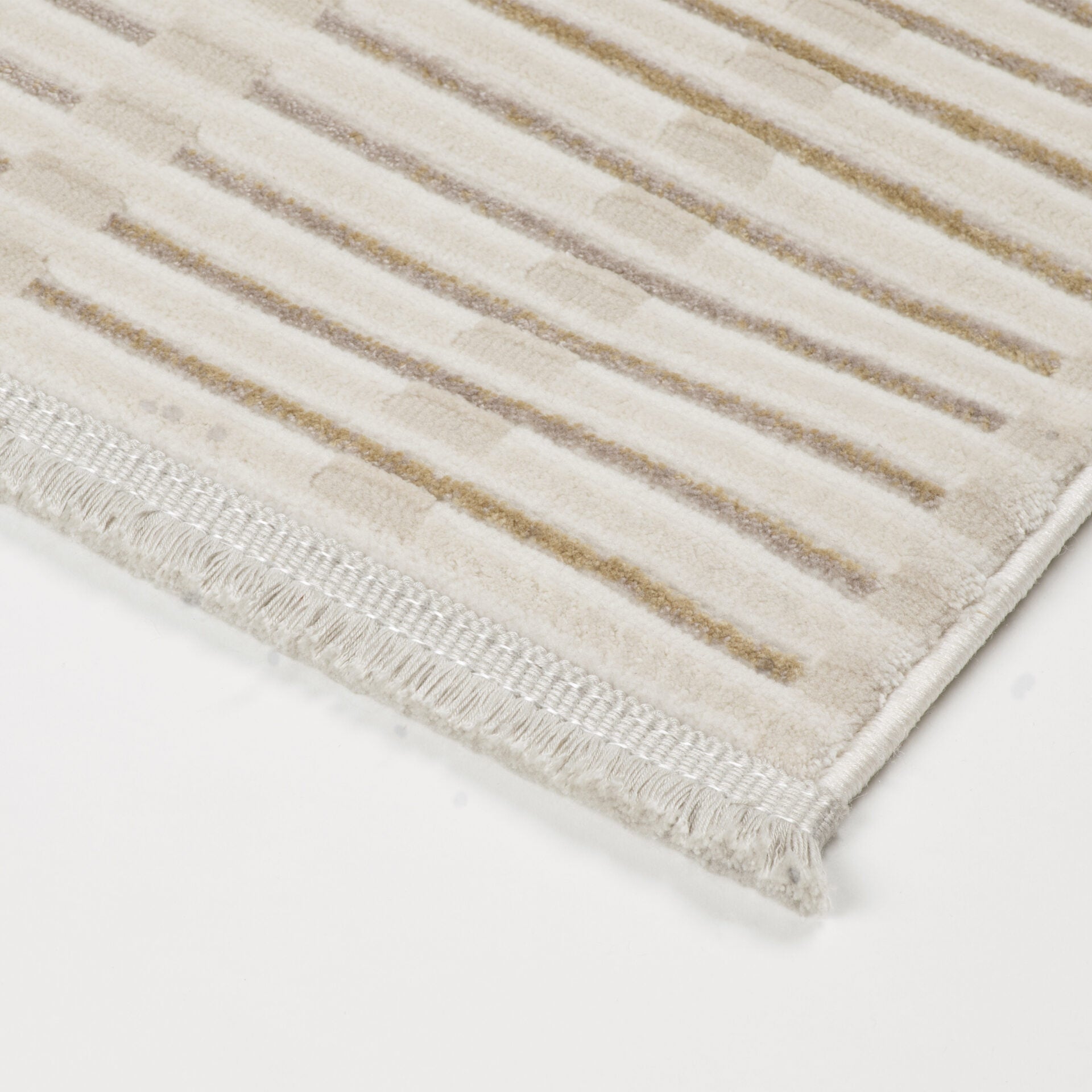 Beige Beige Teppich