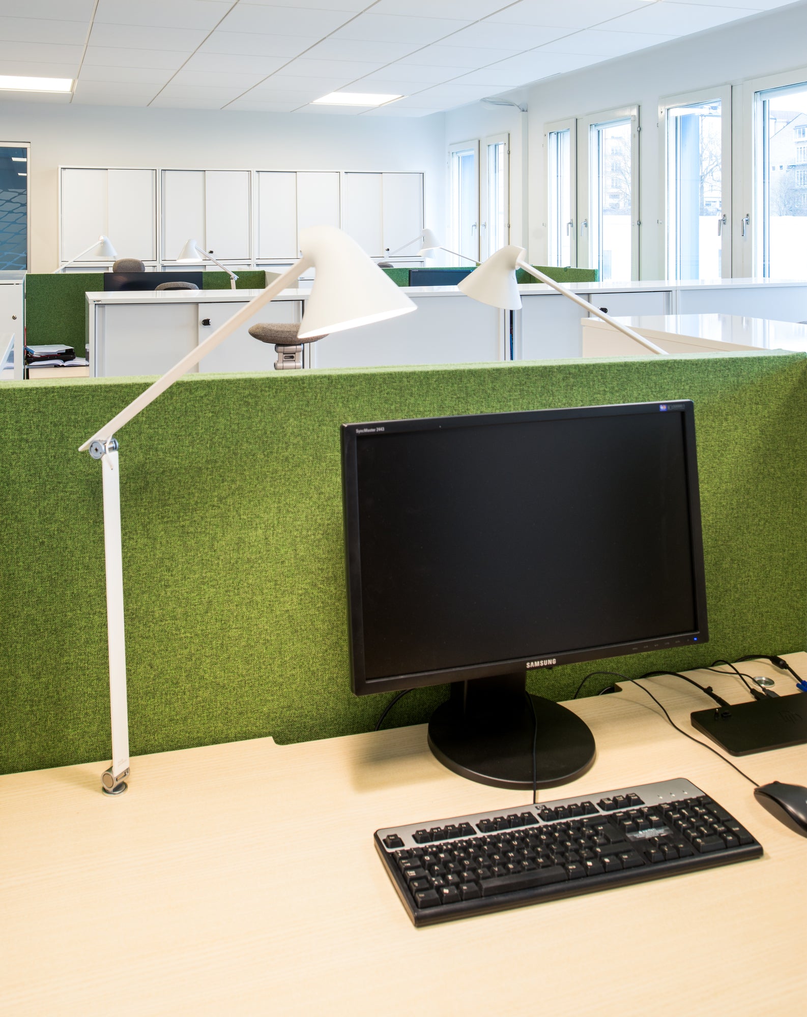 Tischlampe NJP weiß