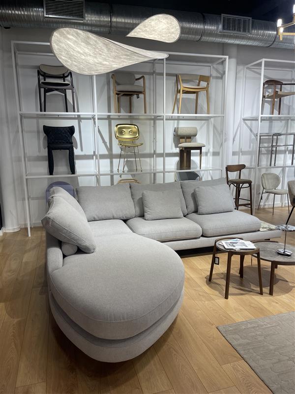 Ecksofa DUMBO grau - Ausstellungsstück