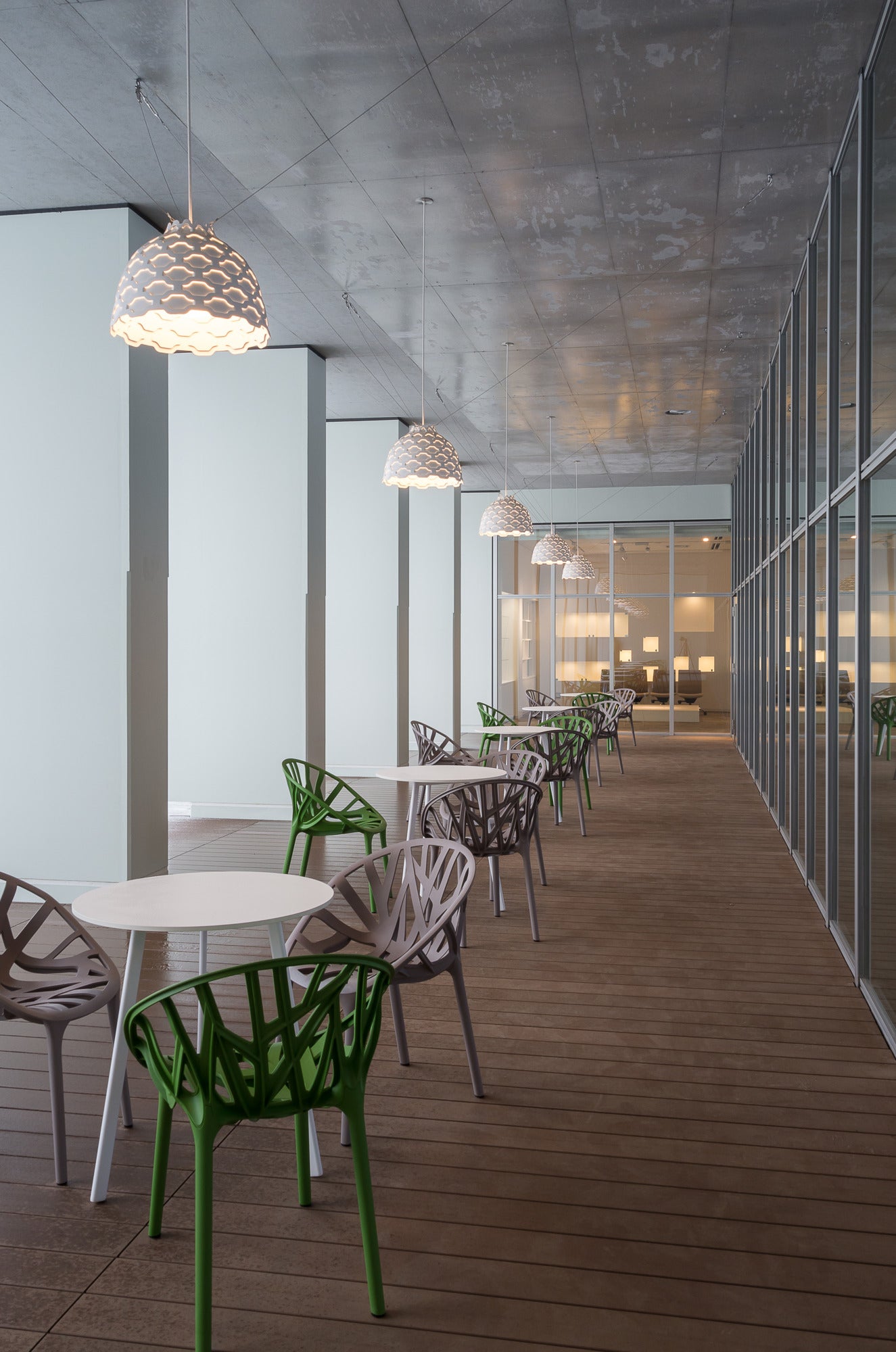 Pendelleuchte LC SHUTTERS weiß