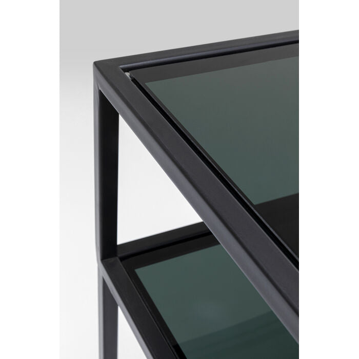 Black loft console