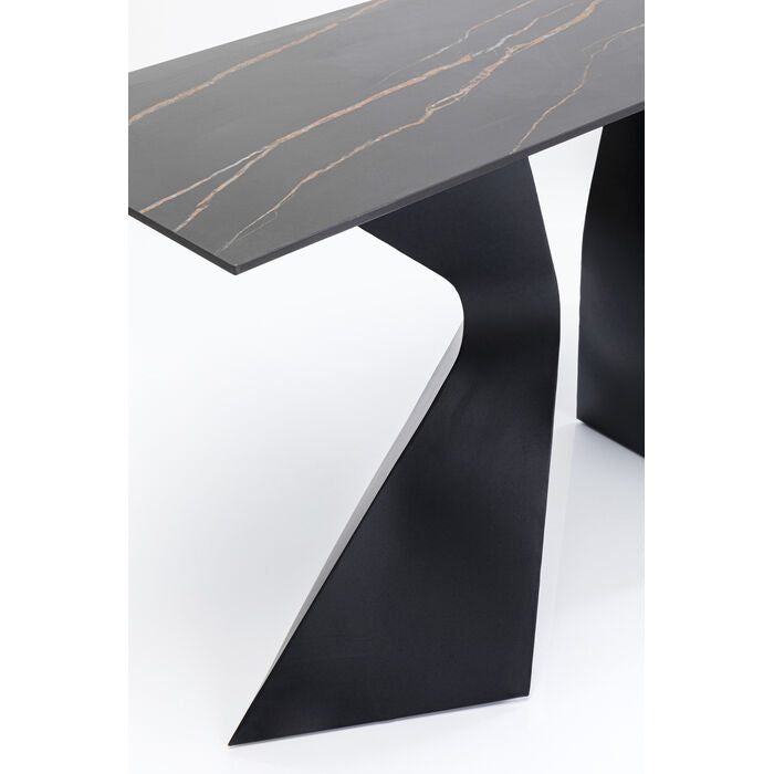Gloria Black Ceramics Konsole