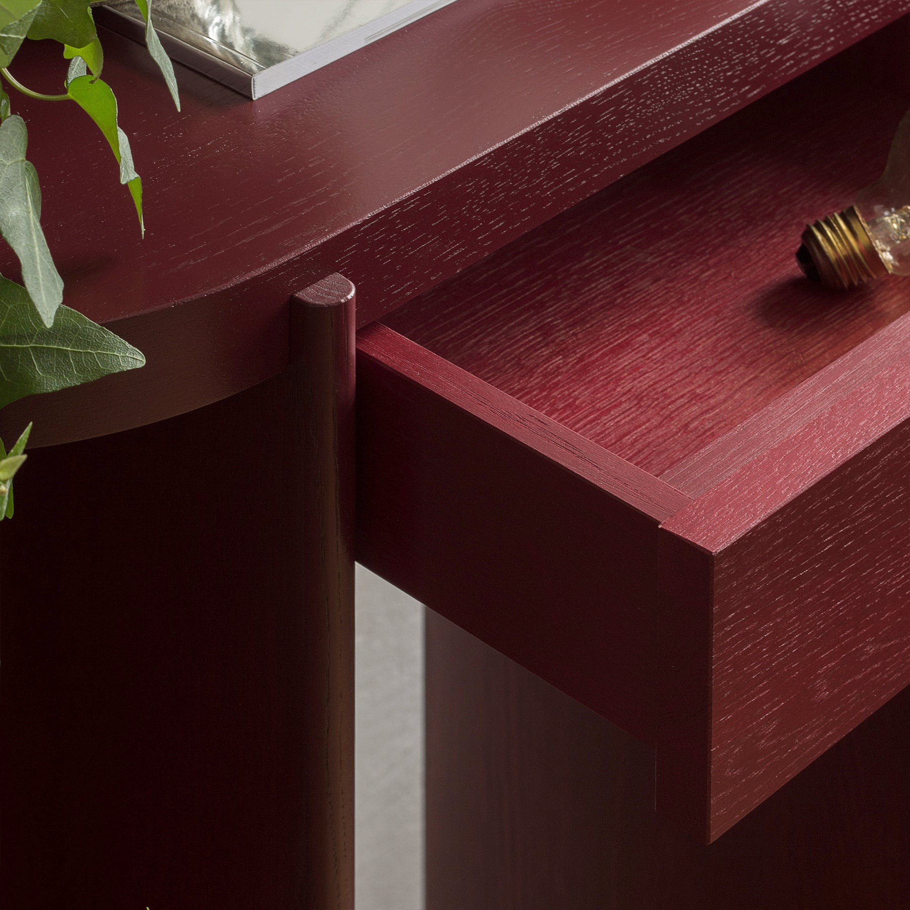 KIRU DUO Console Green Oak Wood