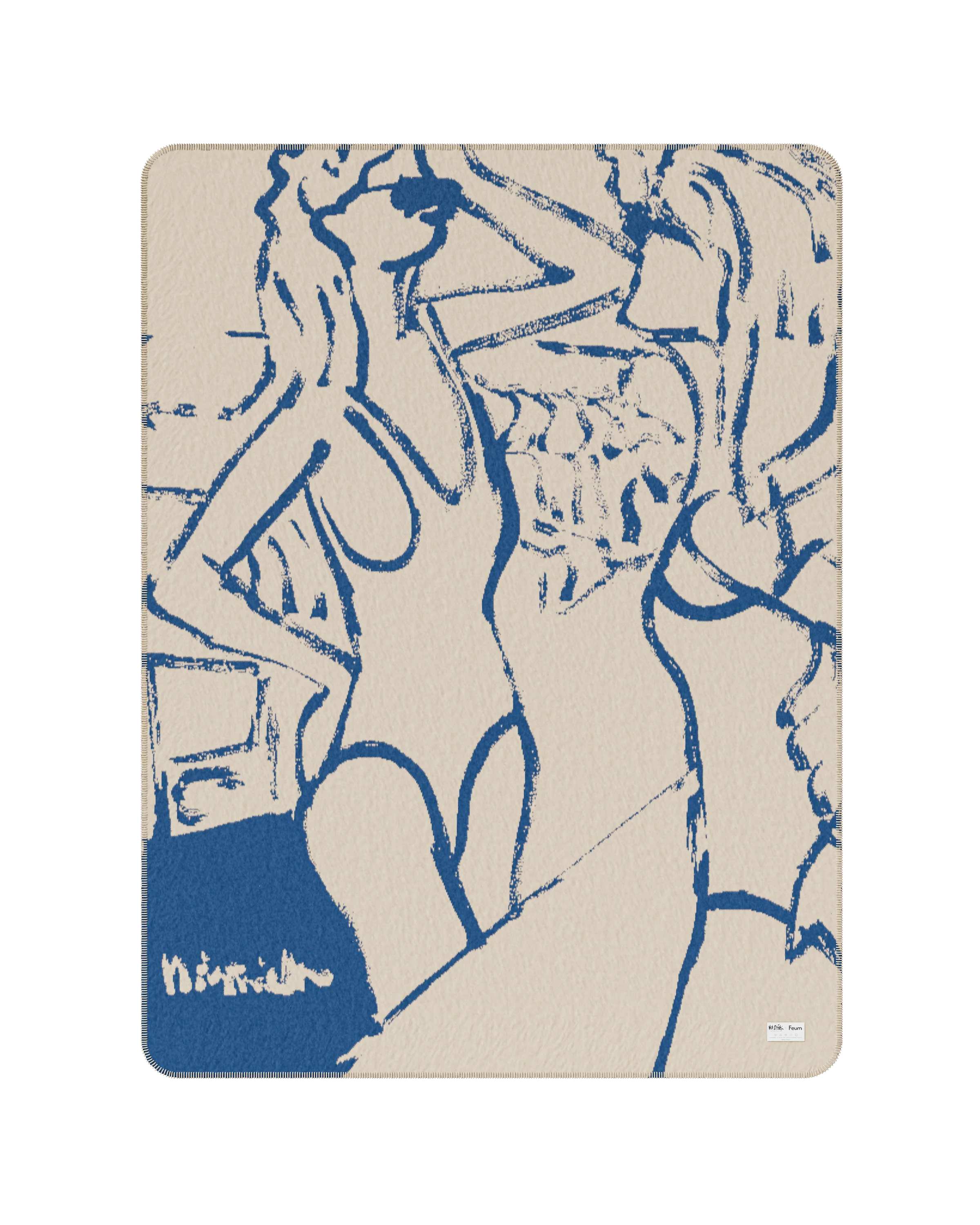 Koc M. Żytniak x Feum sand beige and sea blue