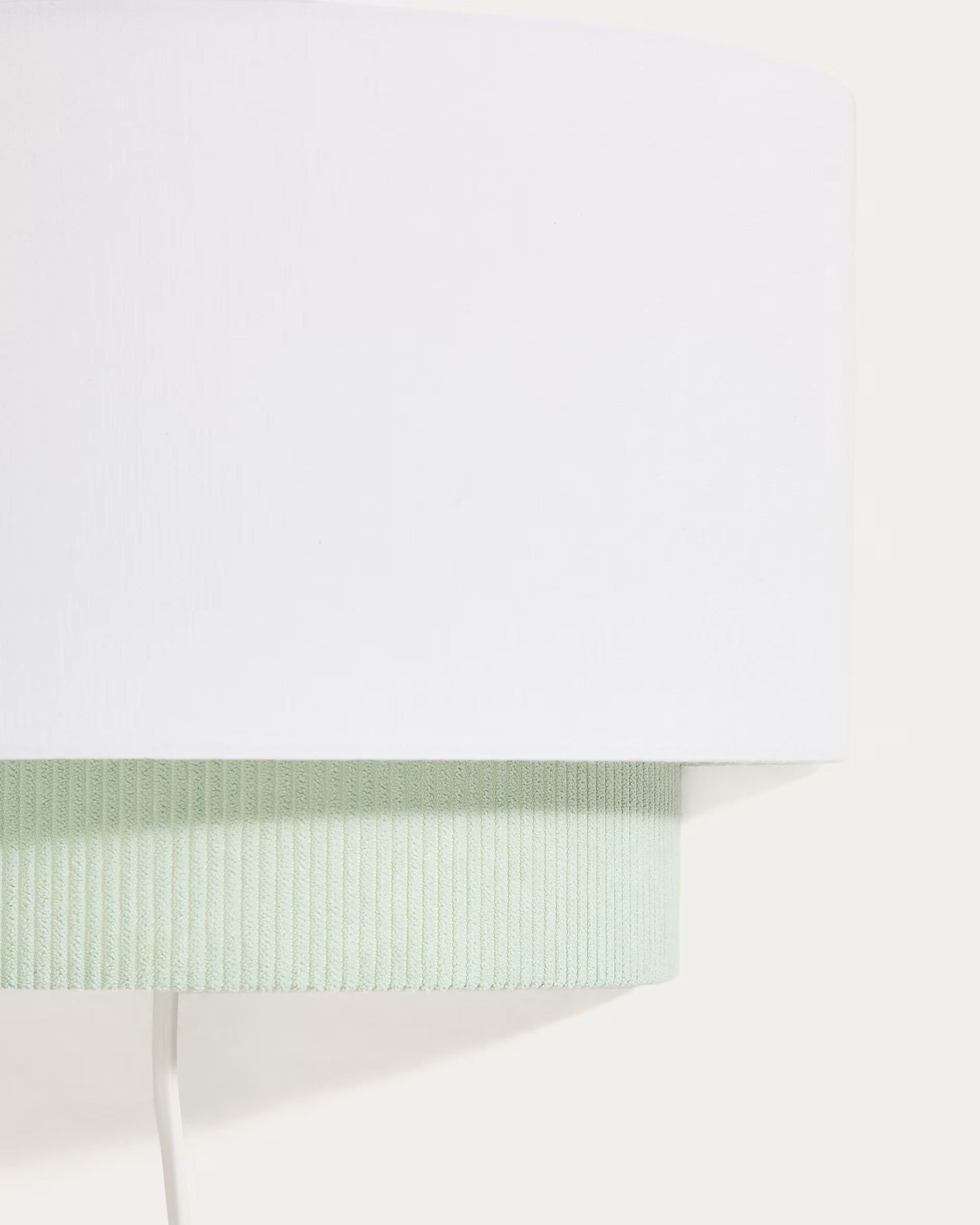 BIANELLA turquoise wall lamp with white