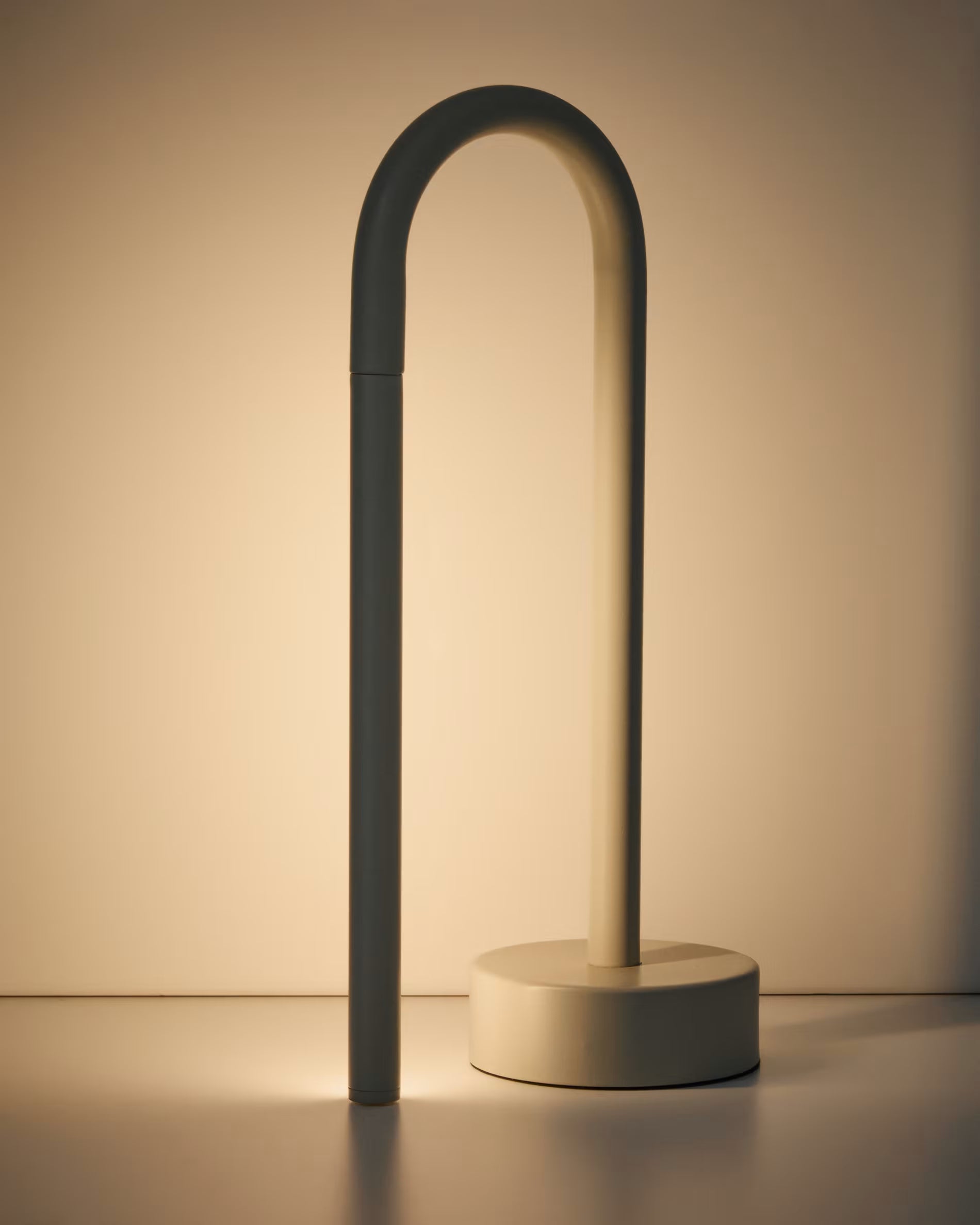 Portable lamp BOW light gray