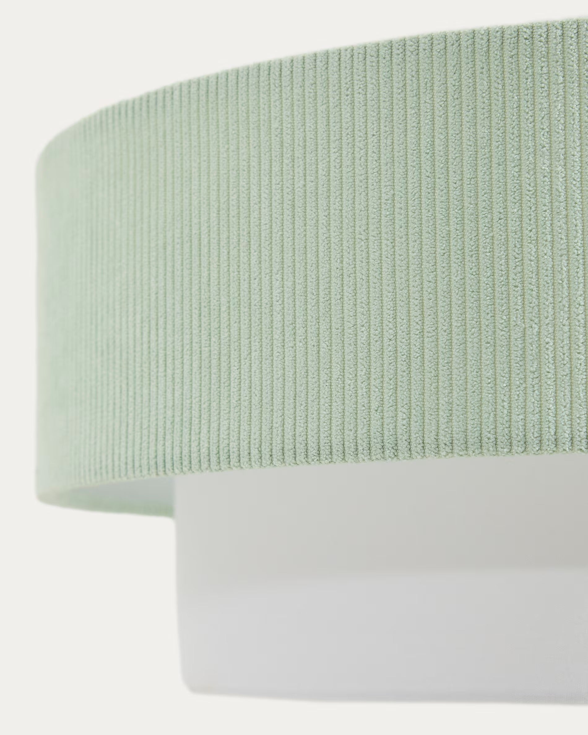 BIANELLA turquoise pendant lamp with white