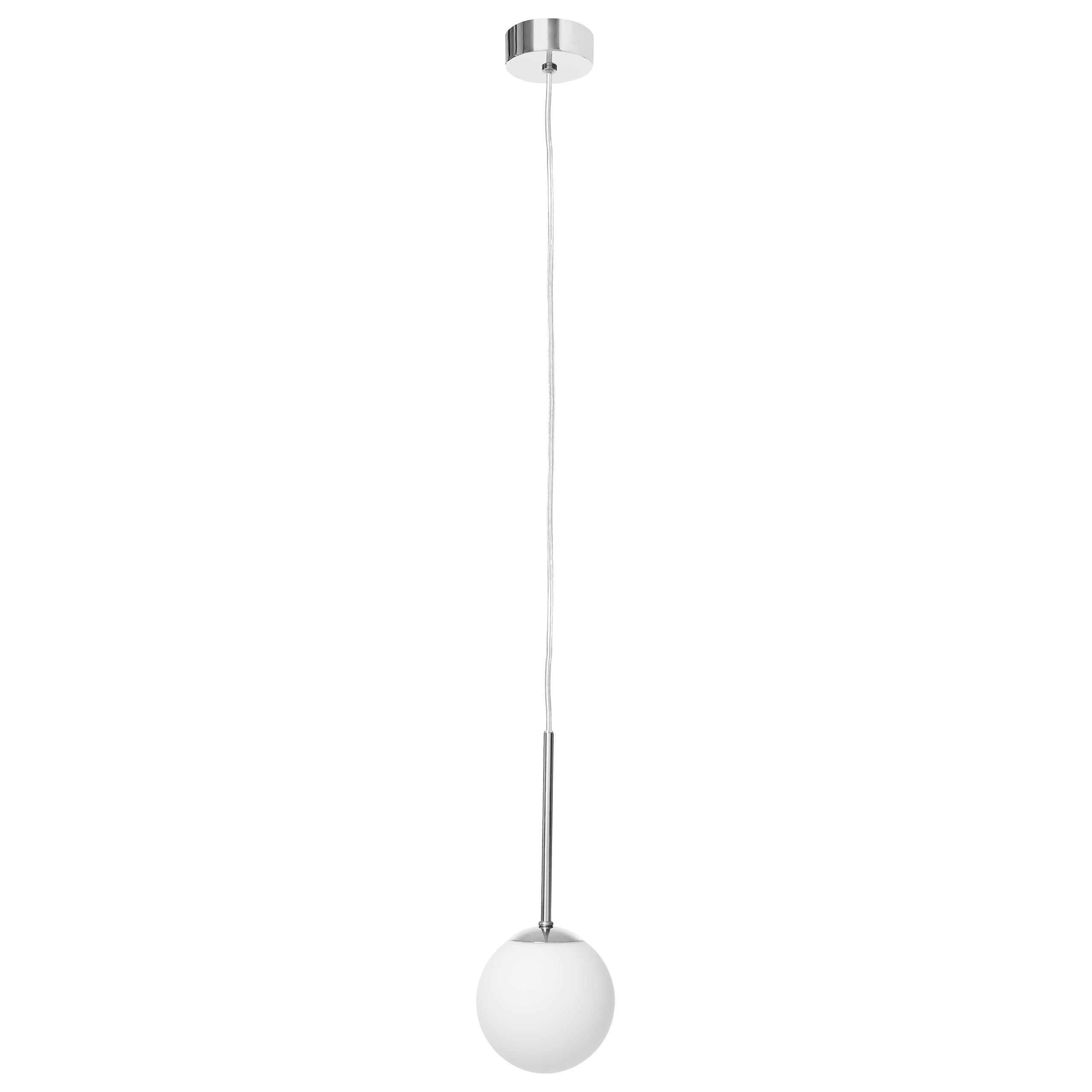 LAMIA chrome pendant lamp