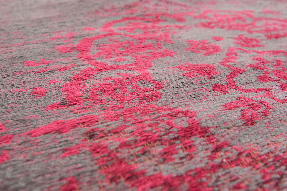 Medillon rosa flash rug rosa grau