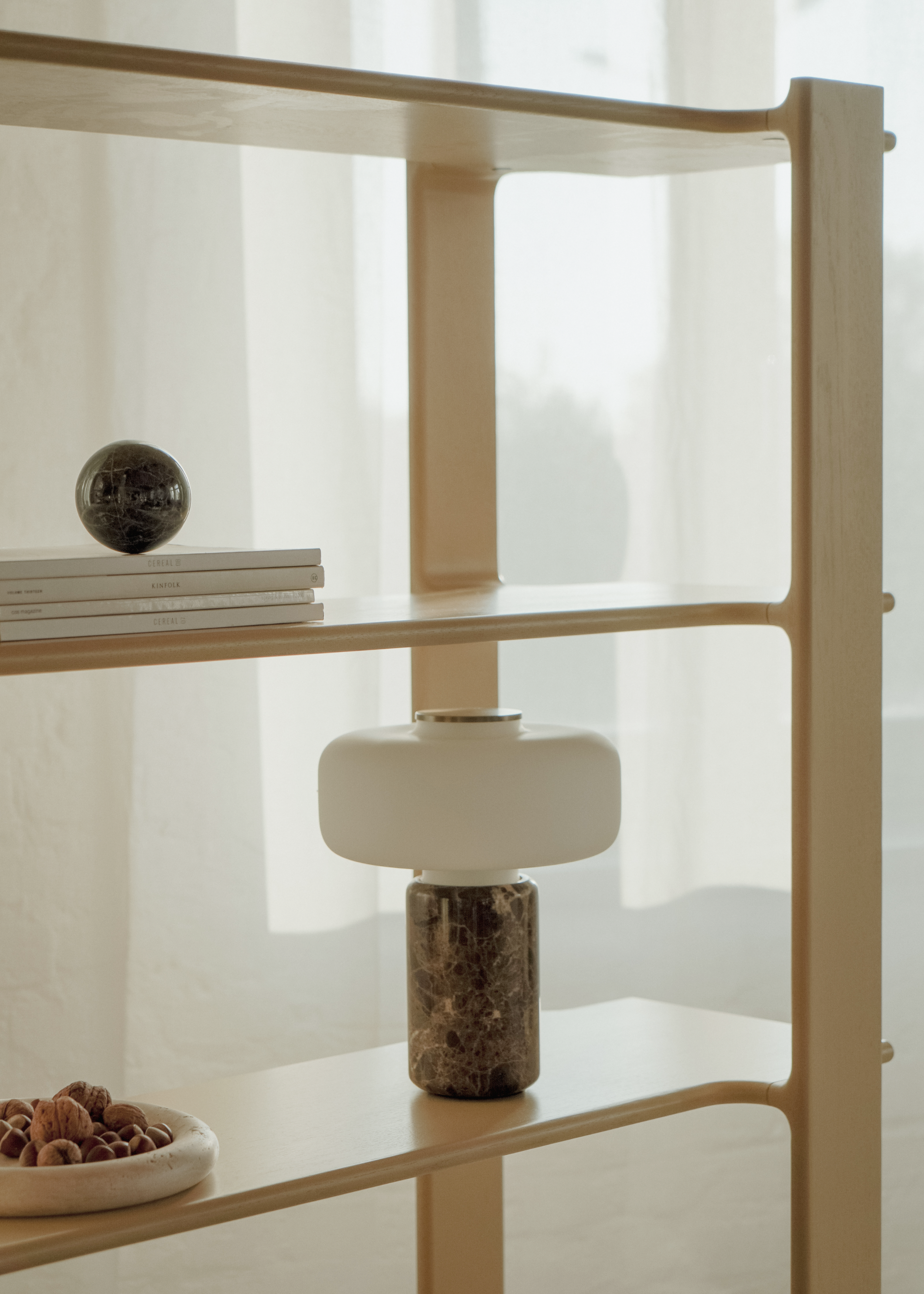 LIGO Shelf Pink Oak Wood