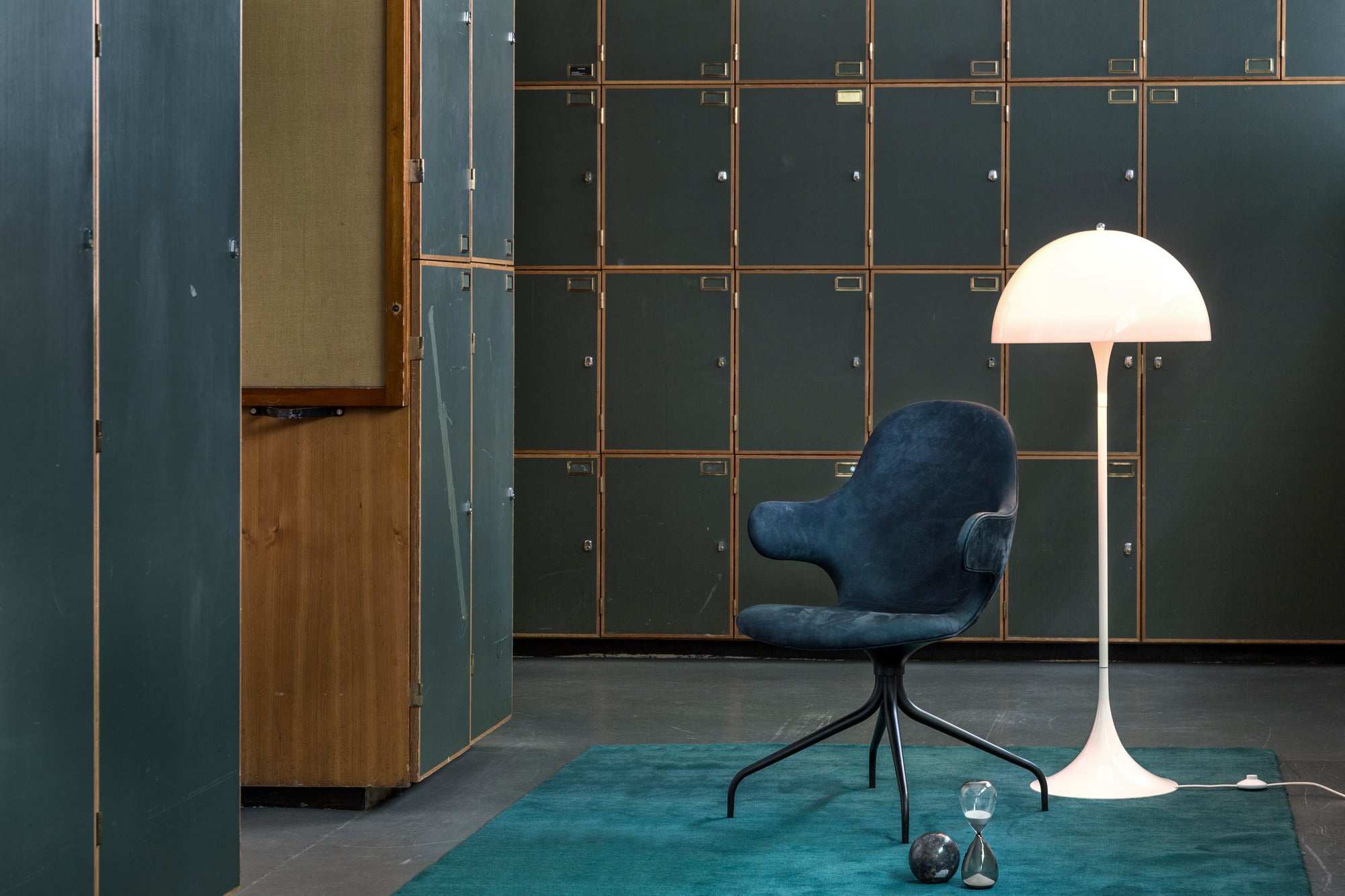 Stehlampe PANTHELLA weiß