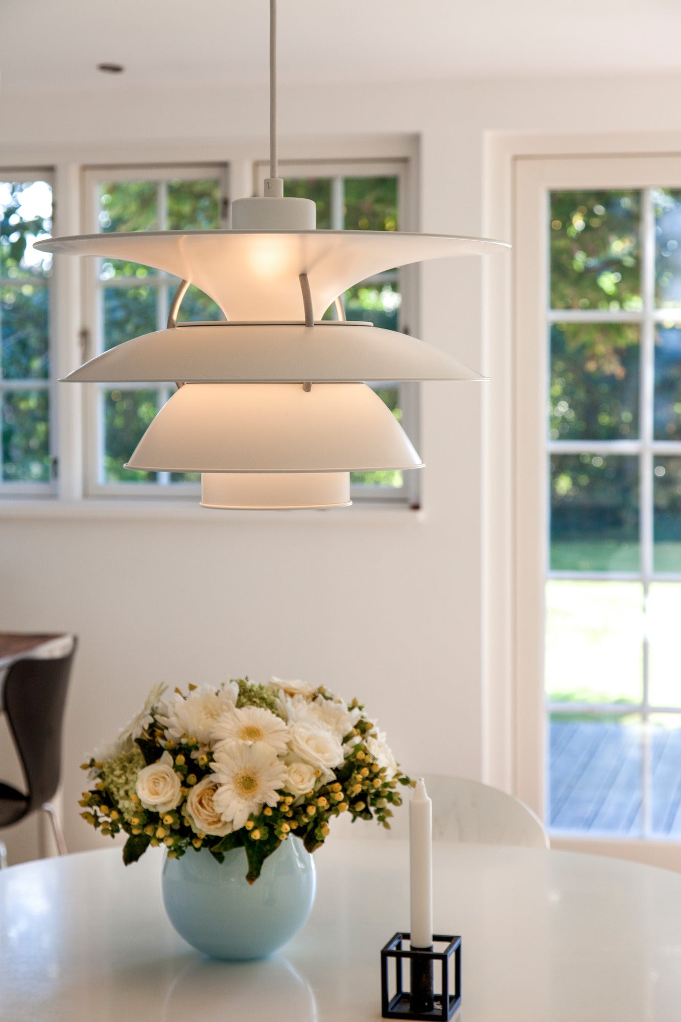 PH 5-4½ & PH 6½-6 White Pendant Lamp