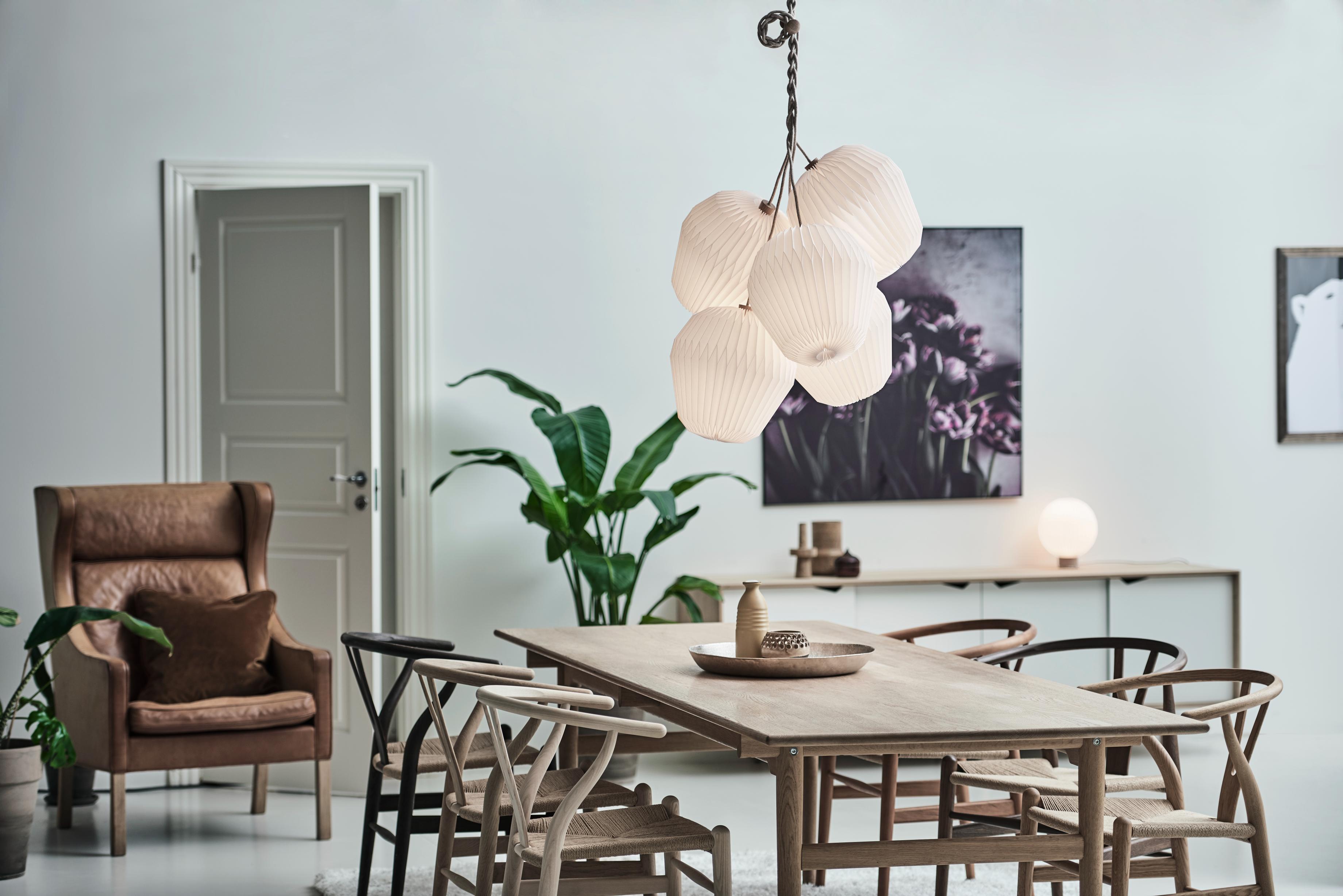 Kronleuchter BOUQUET 5 weiß