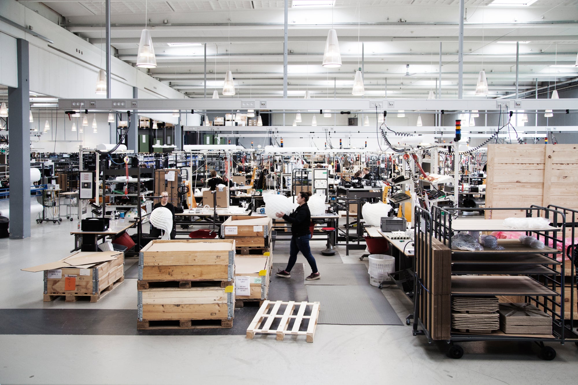 Pendant lamp PATERA white