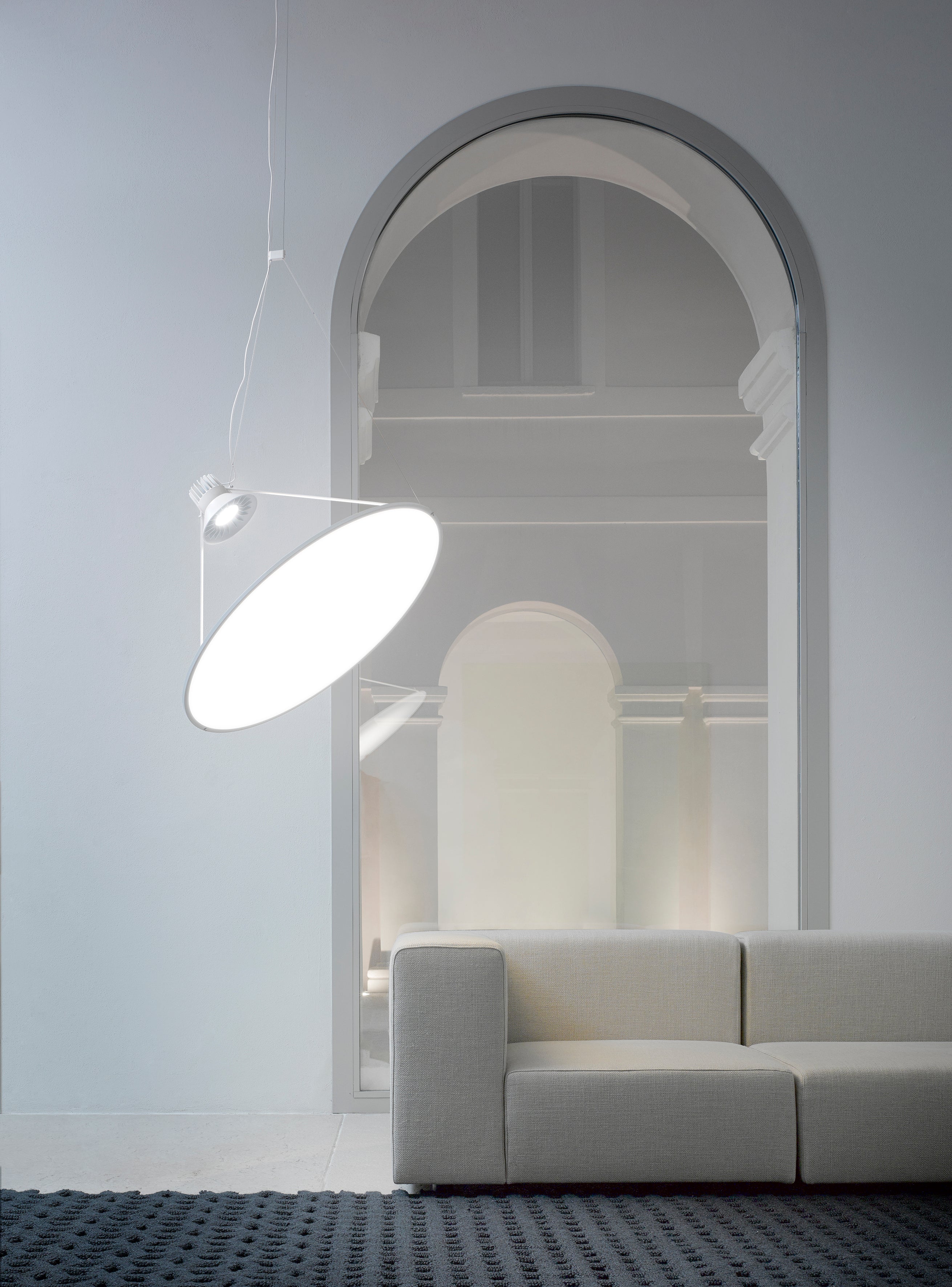 Hanging lamp amisol iridescent