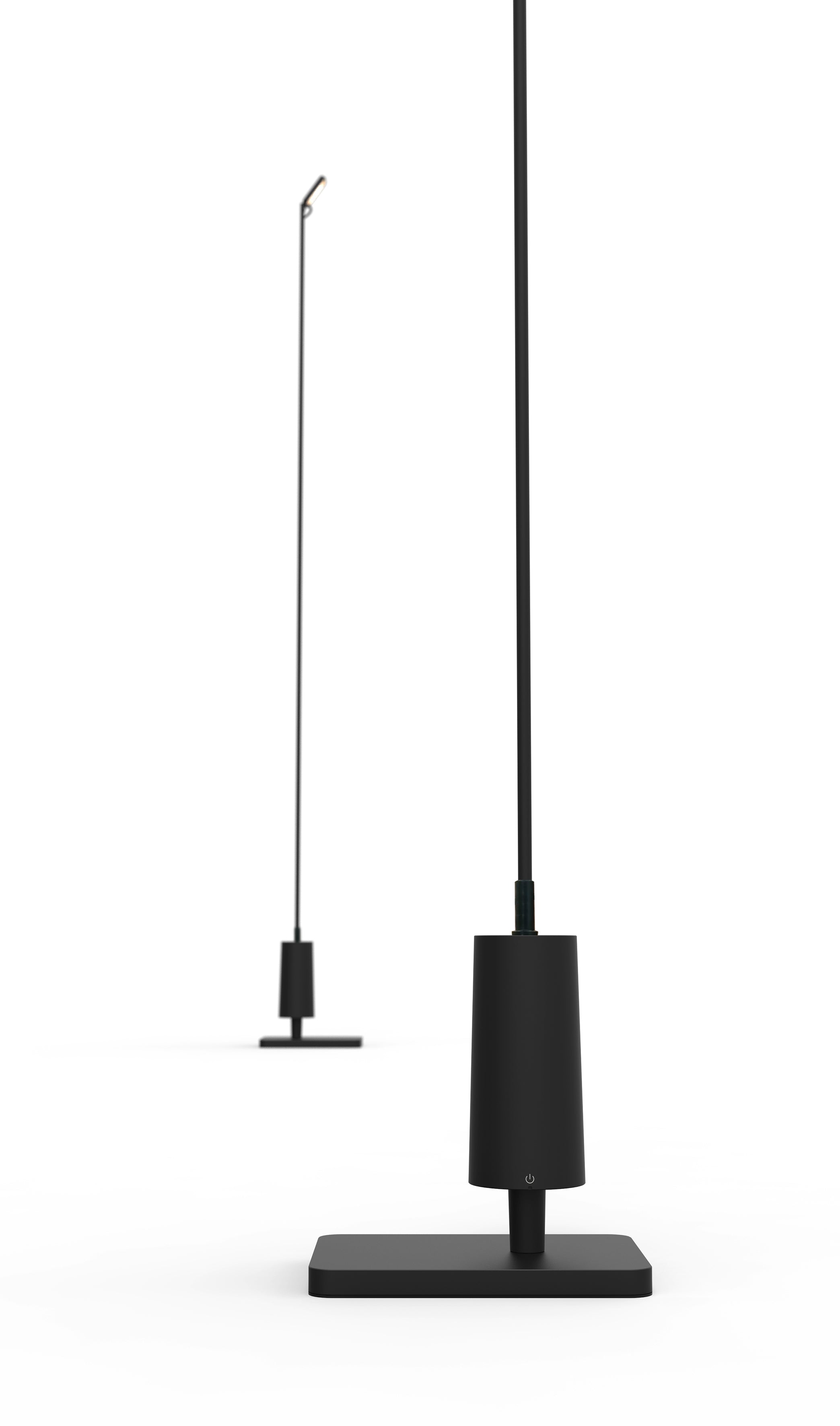 Tragbare Lampe schwarze Flia