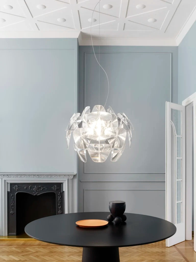 Transparent hope hanging lamp