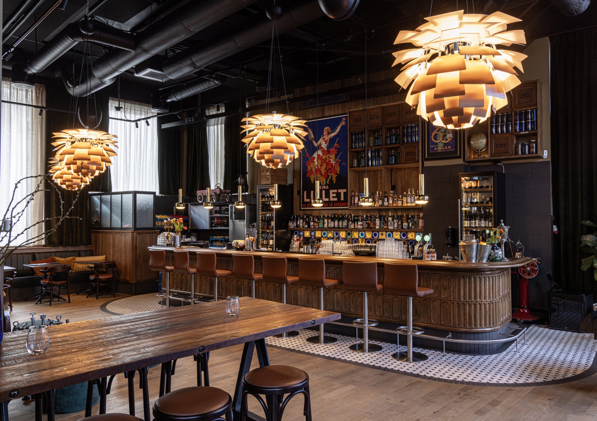 Pendelleuchte VL 56 poliertes Messing