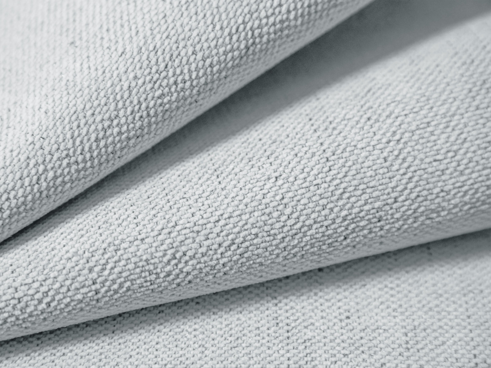 Right-facing 2-seater corner sofa AGAVE gray chenille