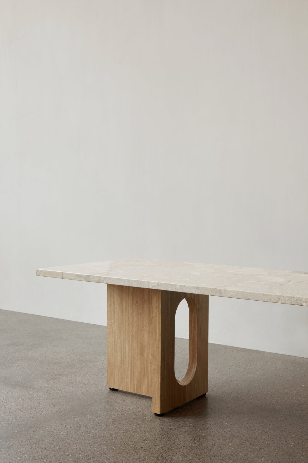 ANDROGYNE oak veneer coffee table
