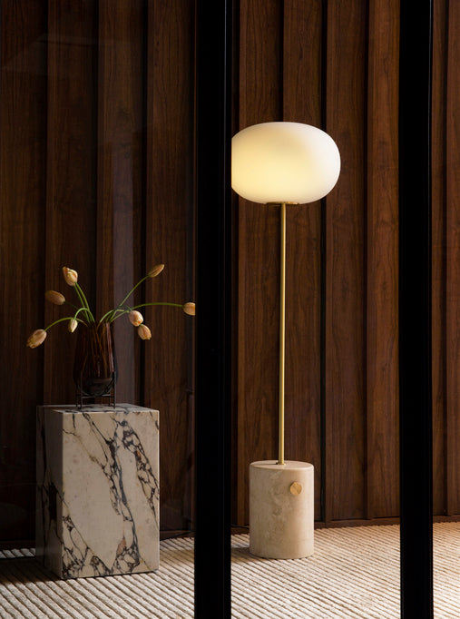 Stehlampe JWDA weißer Marmor