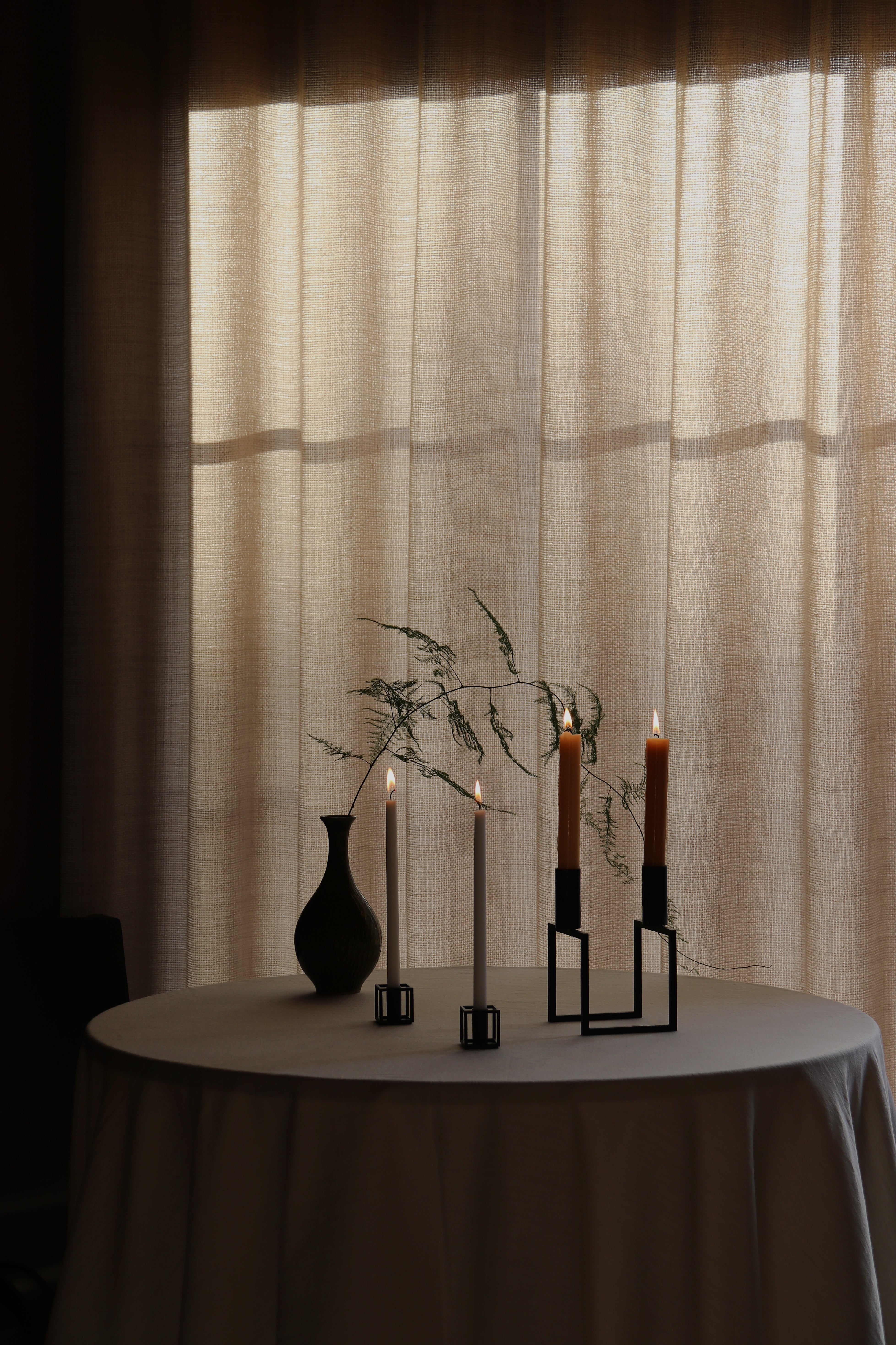 KUBUS LINE white candlestick