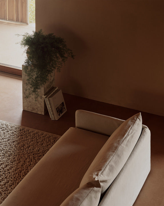 Sofa 3-sitzig OFFSET senfgelb