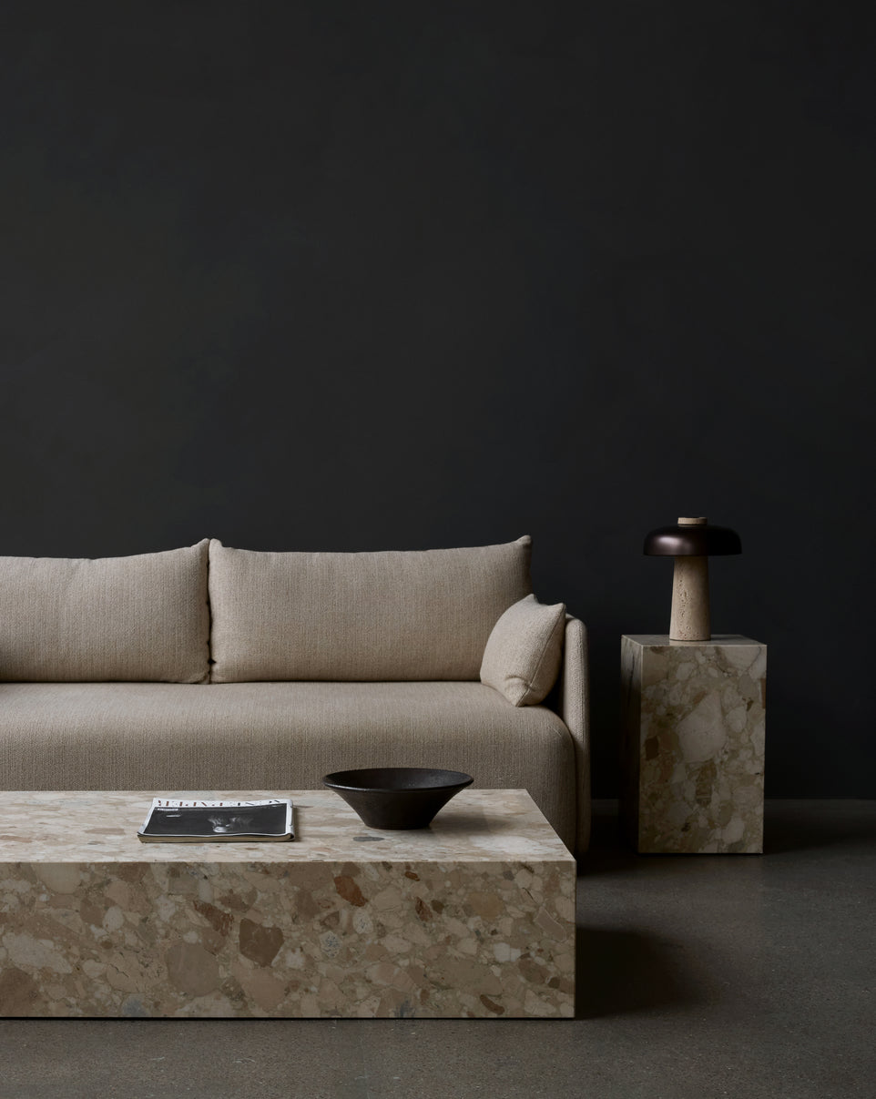 Sofa 3-sitzig OFFSET senfgelb