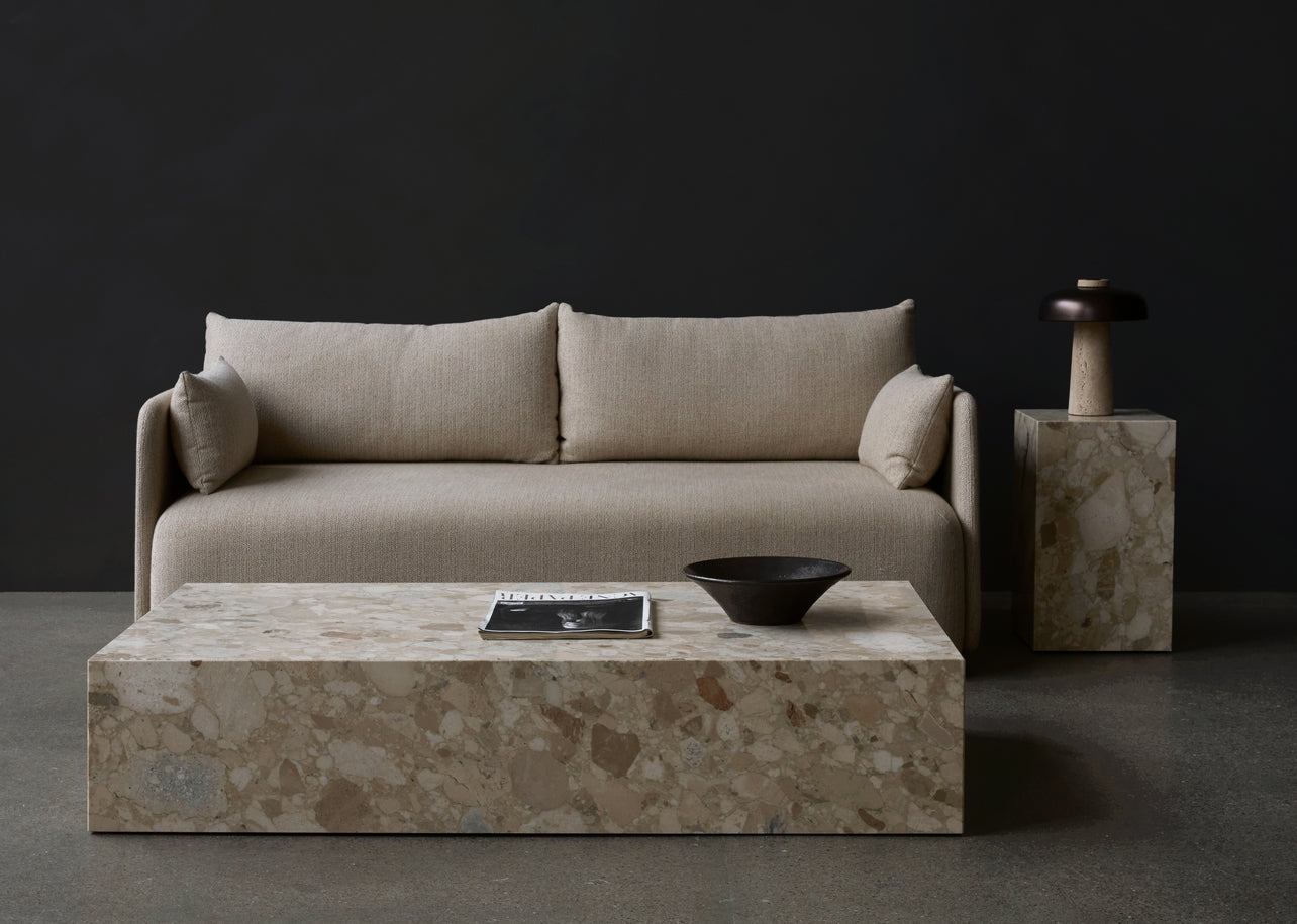 Sofa 3-sitzig OFFSET senfgelb