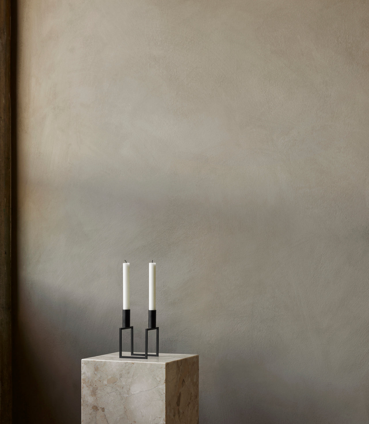 KUBUS LINE white candlestick