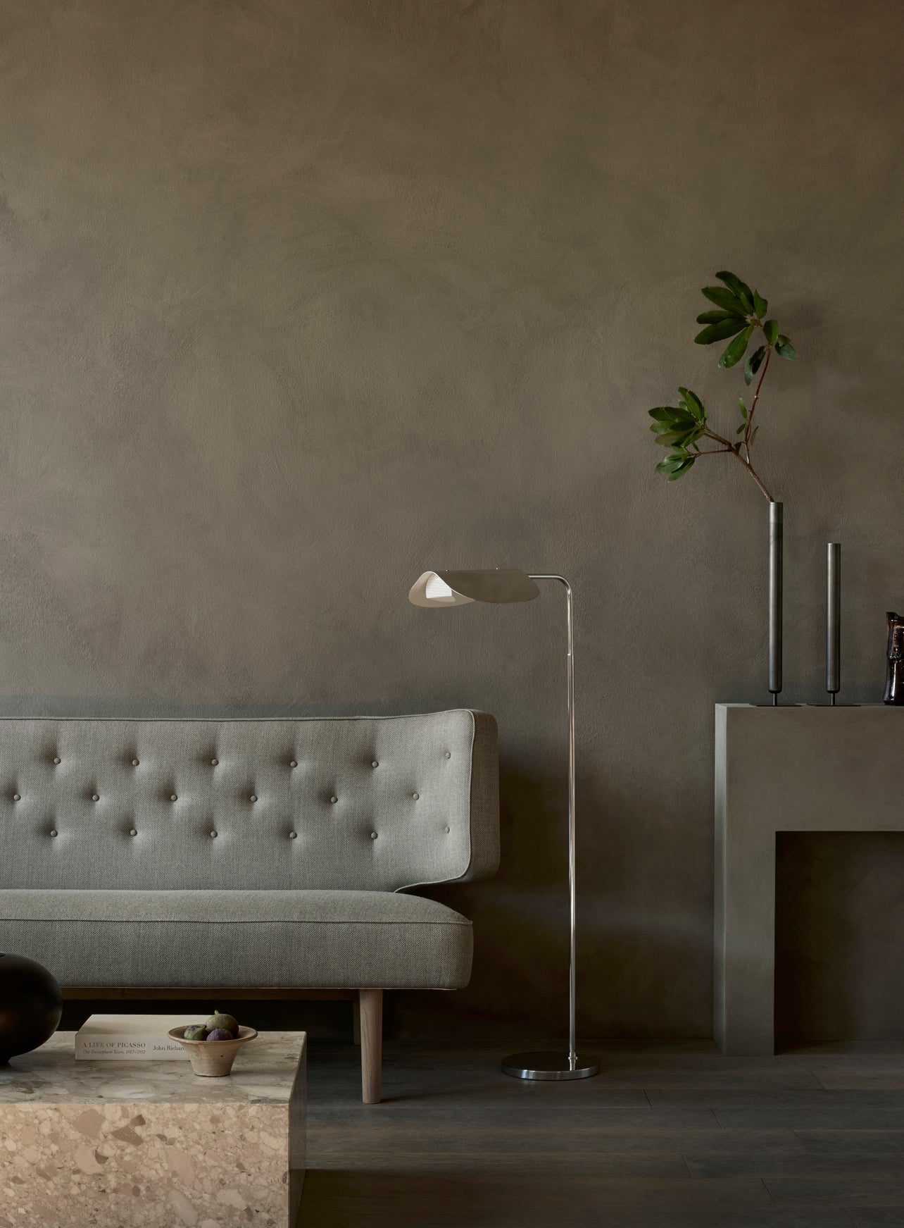 Vase STANCE brüniertes Messing