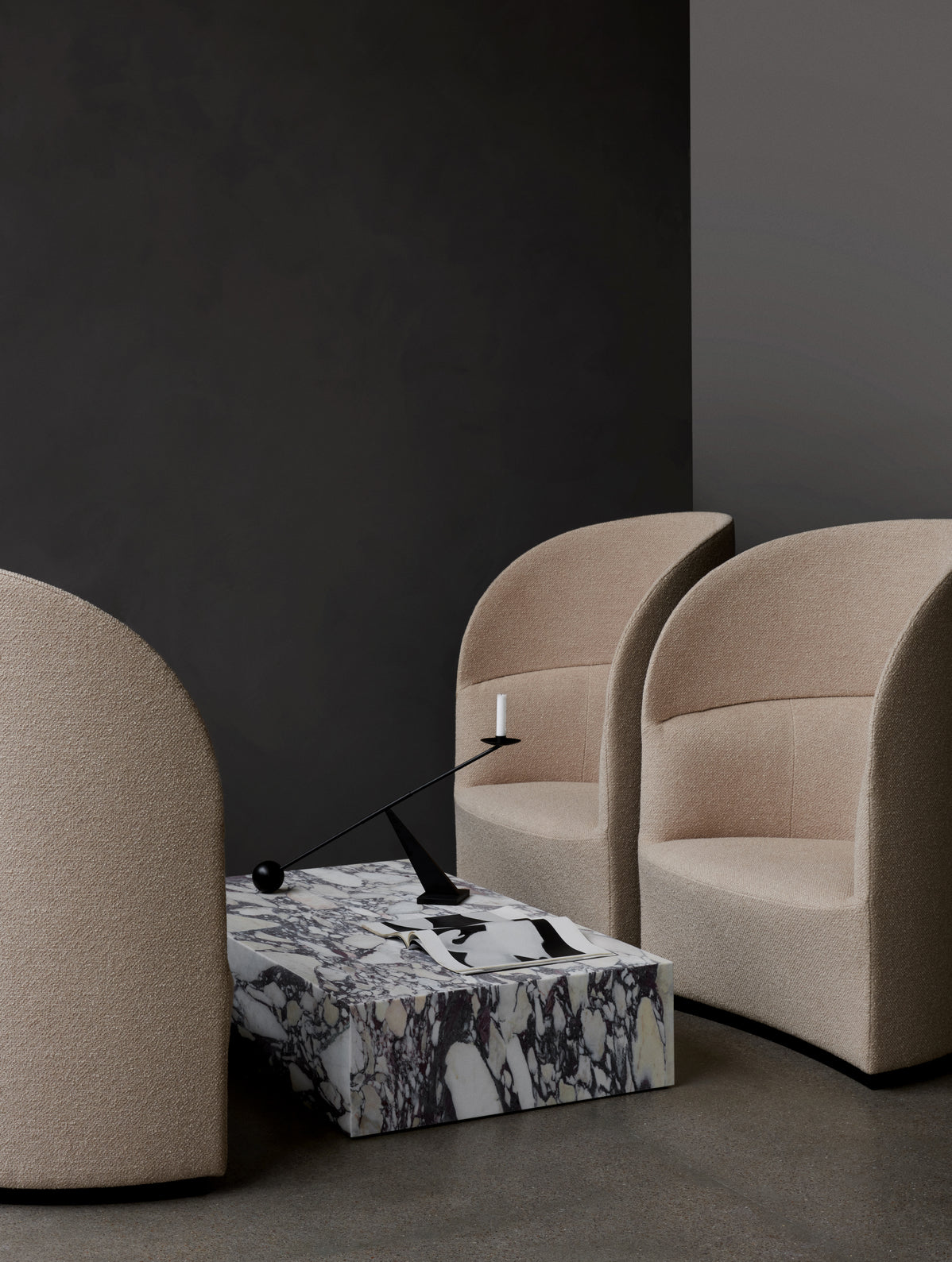 Kerzenhalter INTERCONNECT Edelstahl