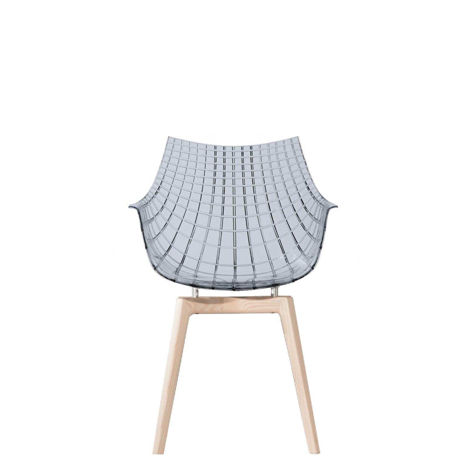 Meridiana chair smoked with ash base