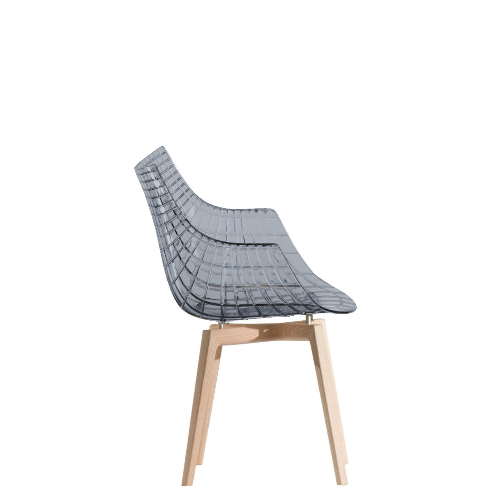 Meridiana chair smoked with ash base